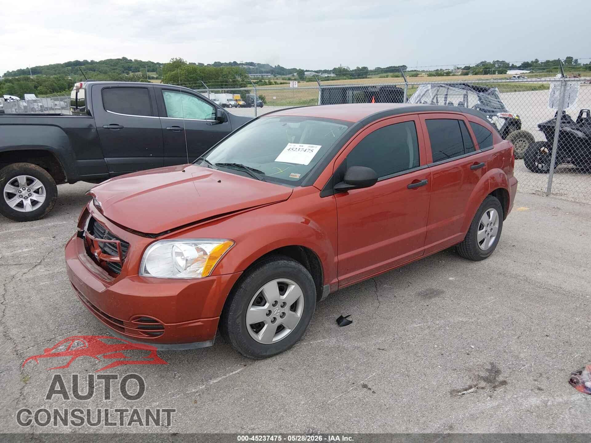 DODGE CALIBER 2009 - 1B3HB28A29D152150