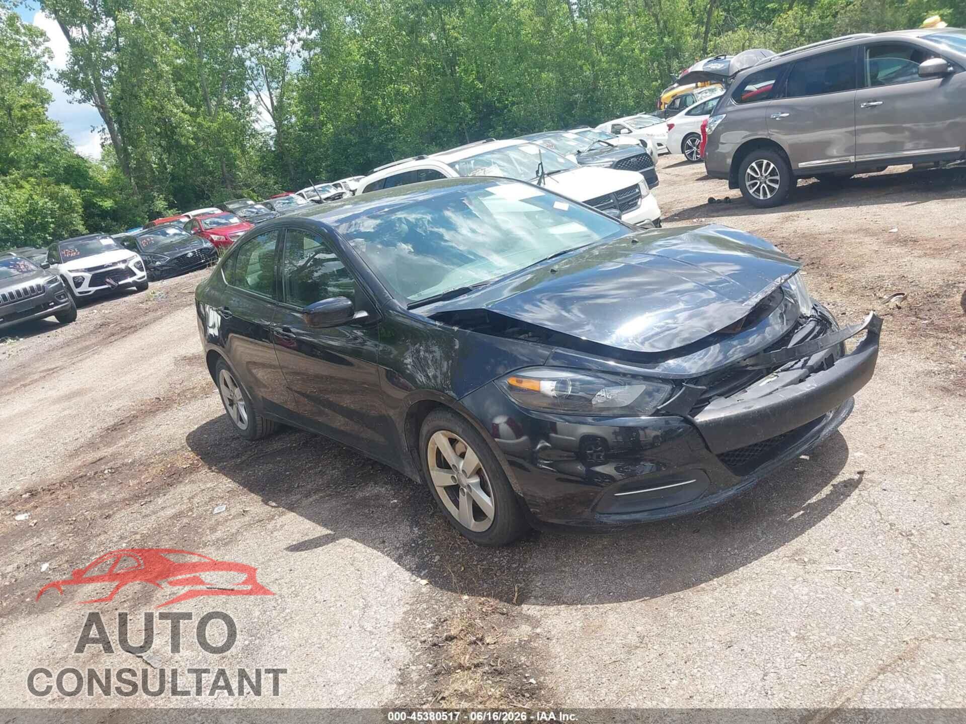 DODGE DART 2016 - 1C3CDFBB0GD766529