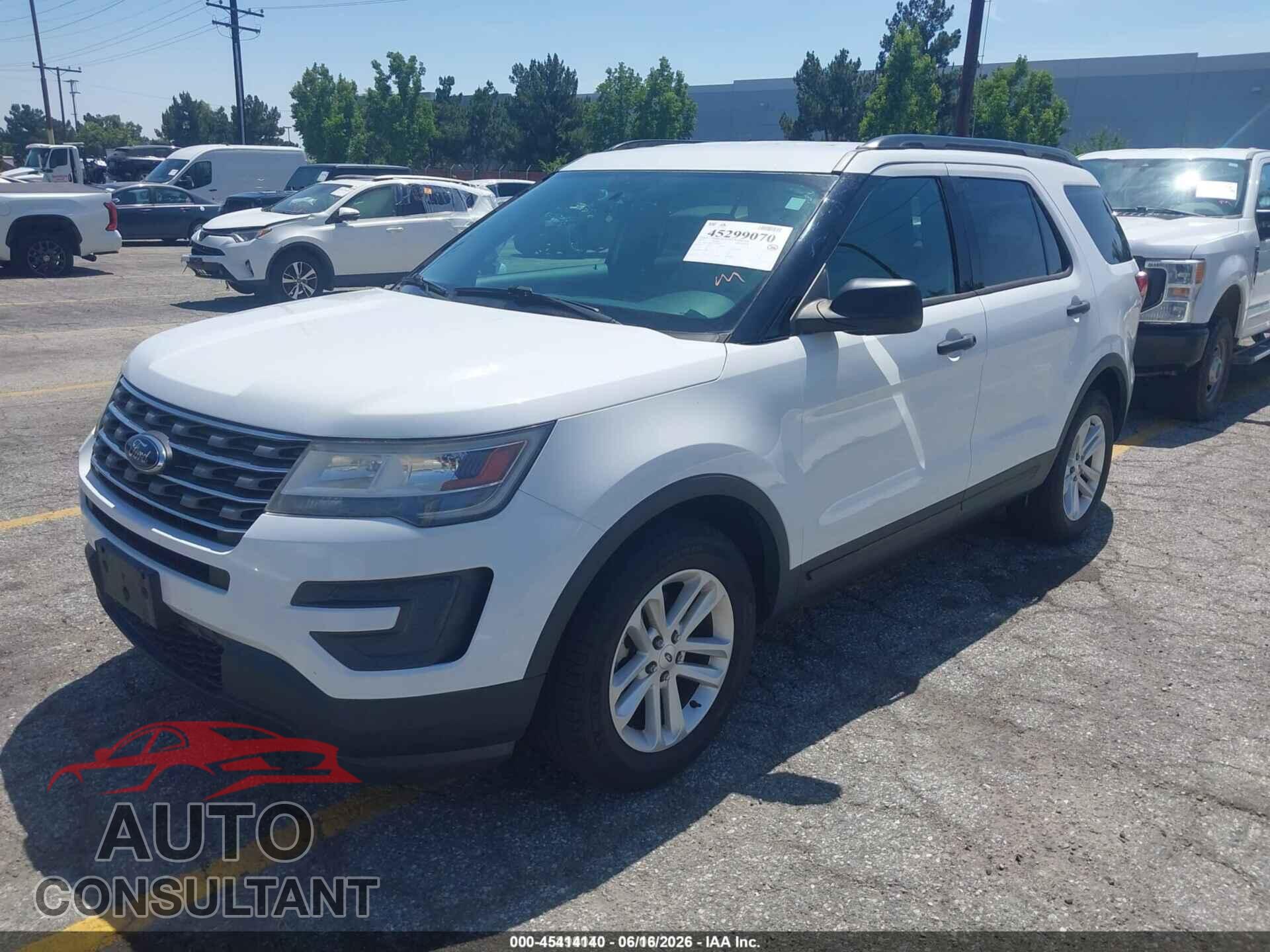 FORD EXPLORER 2017 - 1FM5K7B81HGD58766