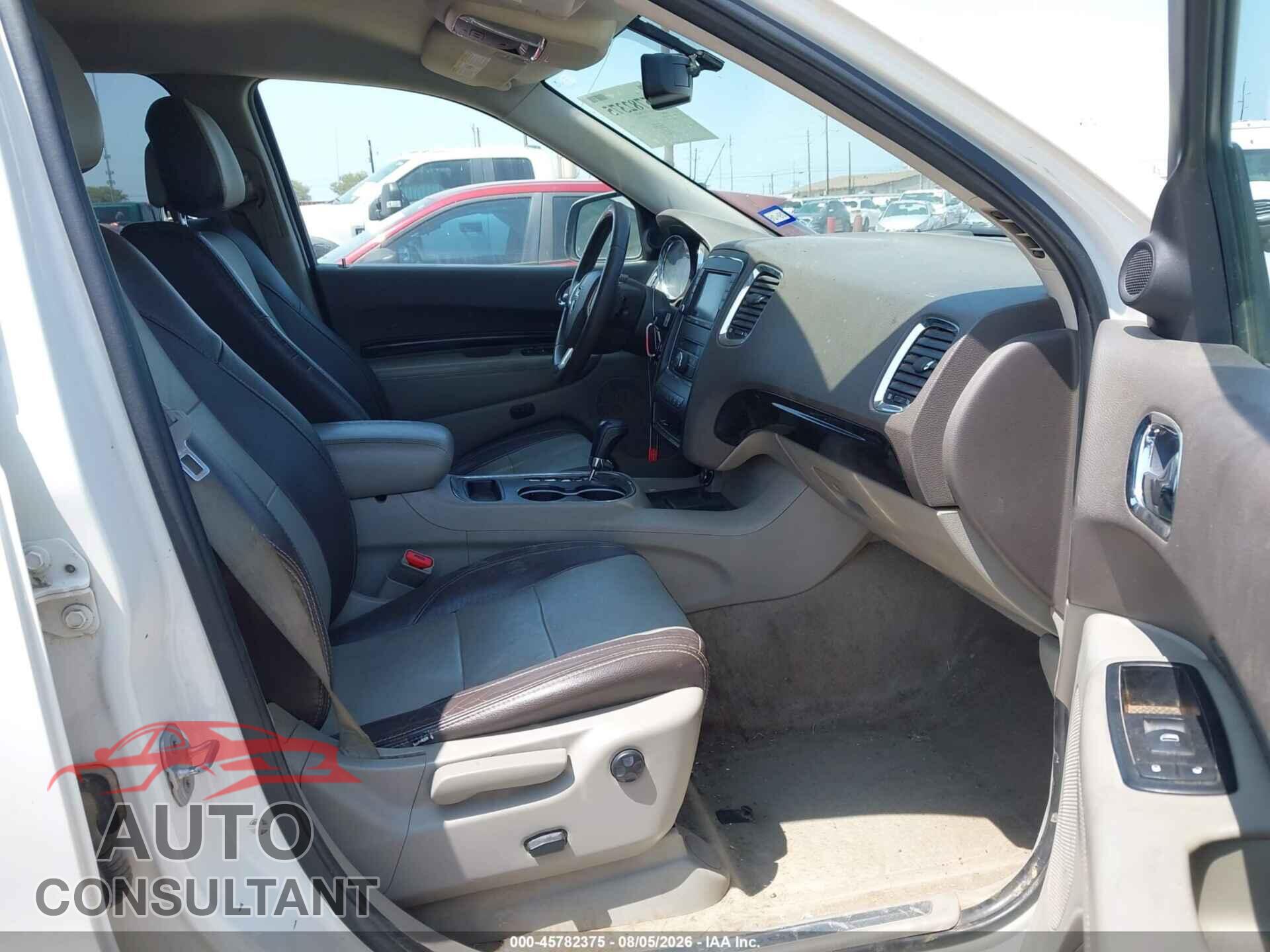 DODGE DURANGO 2011 - 1D4RD4GGXBC660086