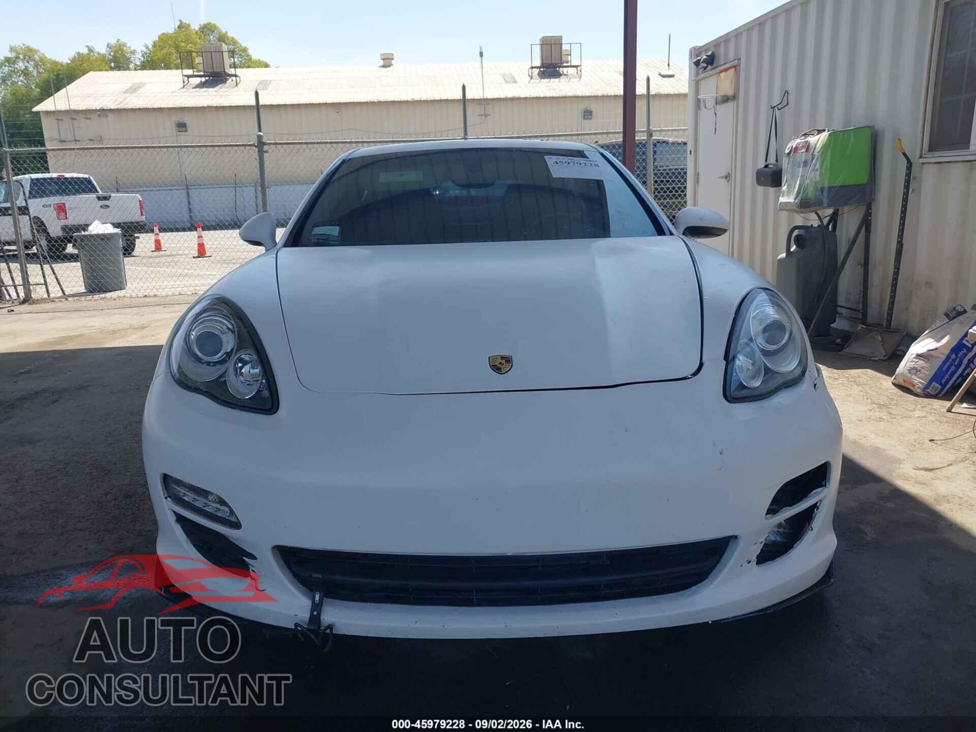 PORSCHE PANAMERA 2011 - WP0AA2A76BL018075