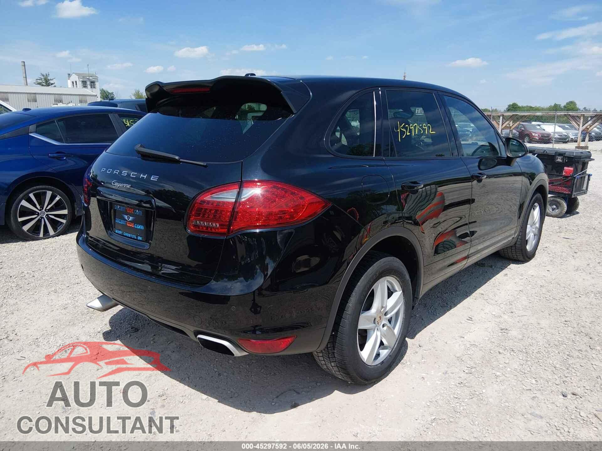 PORSCHE CAYENNE 2012 - WP1AA2A25CLA11882