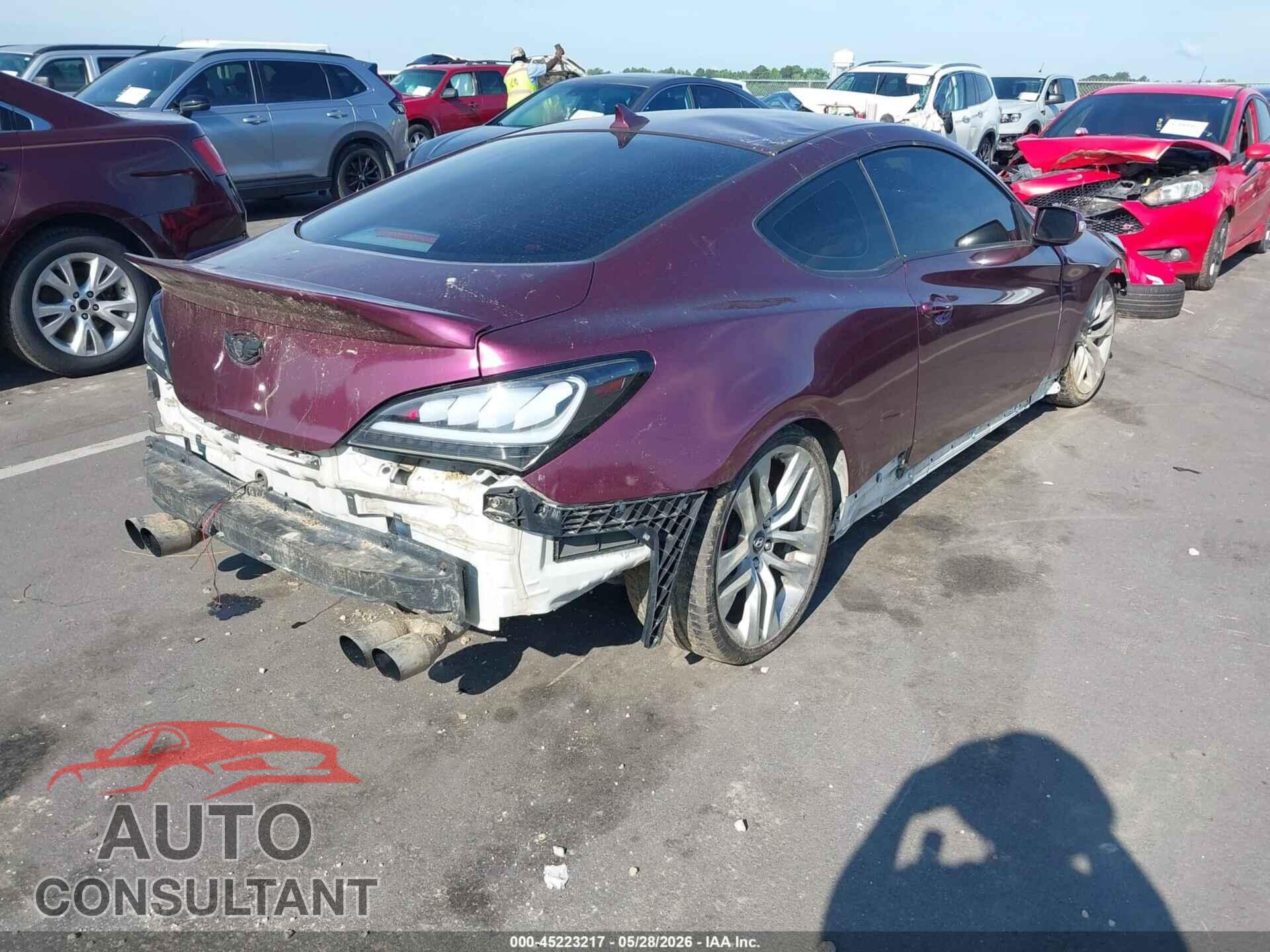 HYUNDAI GENESIS 2013 - KMHHT6KD6DU102037