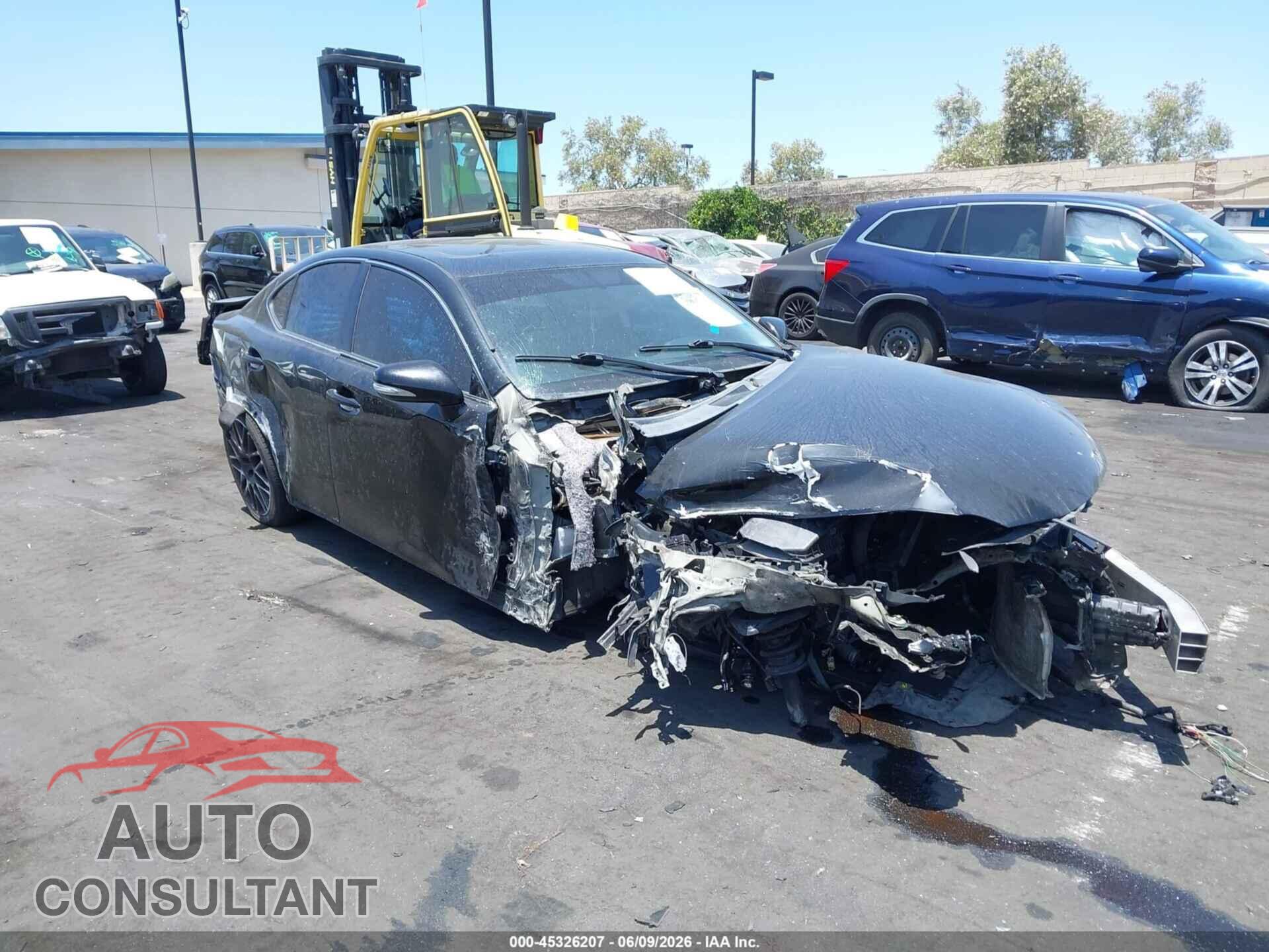 LEXUS IS 250 2012 - JTHBF5C2XC5180482