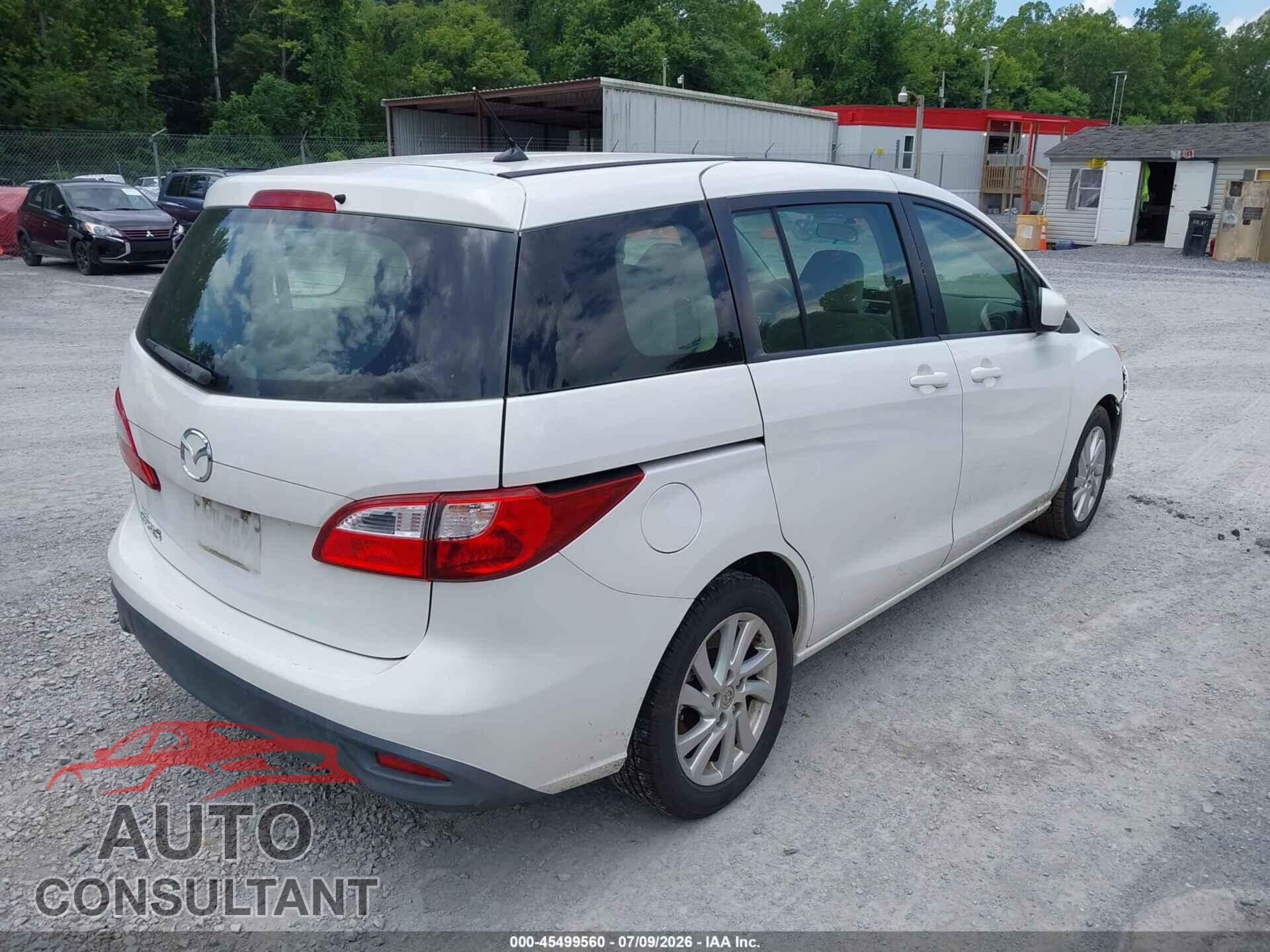 MAZDA MAZDA5 2012 - JM1CW2BLXC0128491