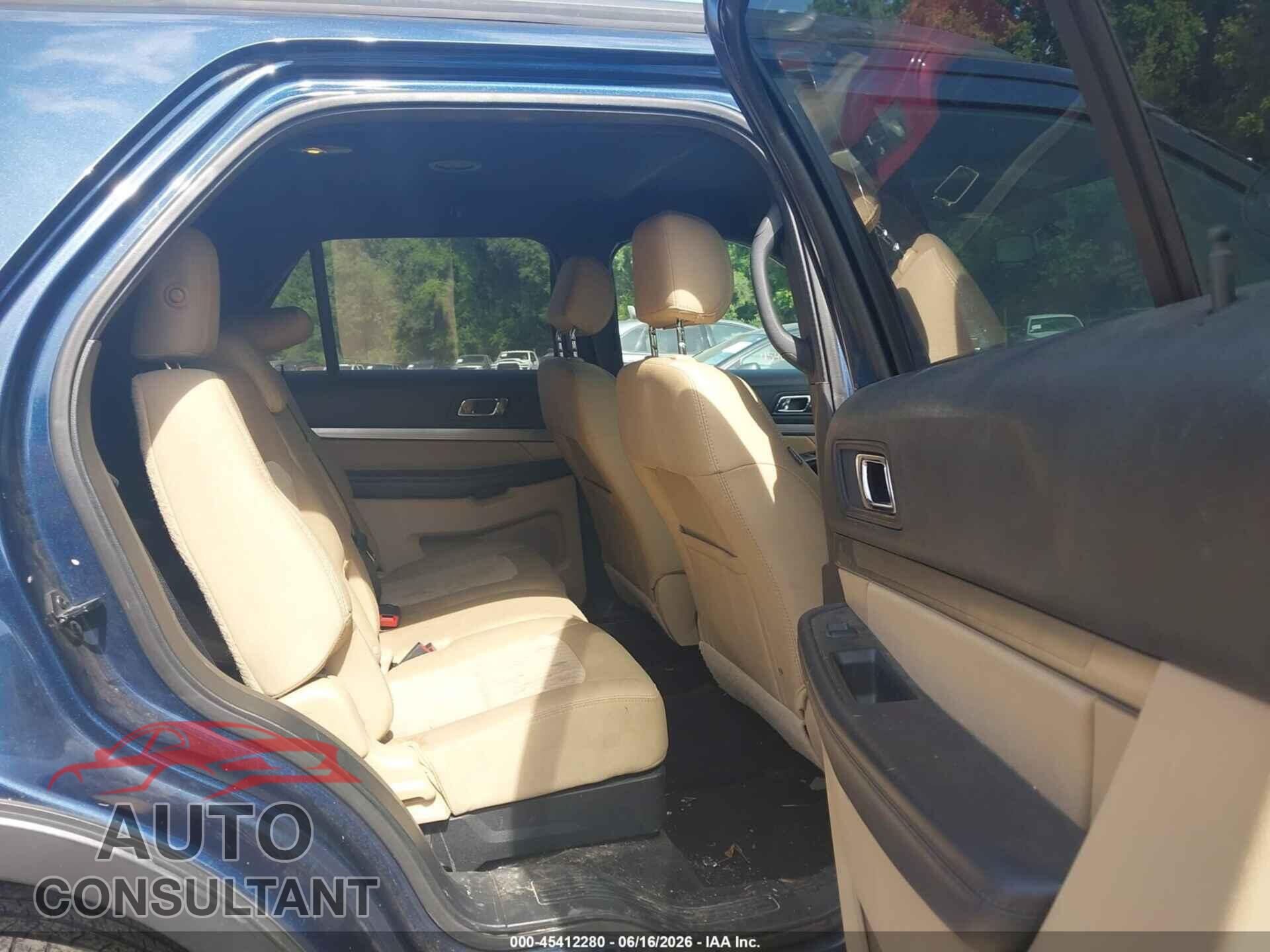 FORD EXPLORER 2017 - 1FM5K8B87HGC54515