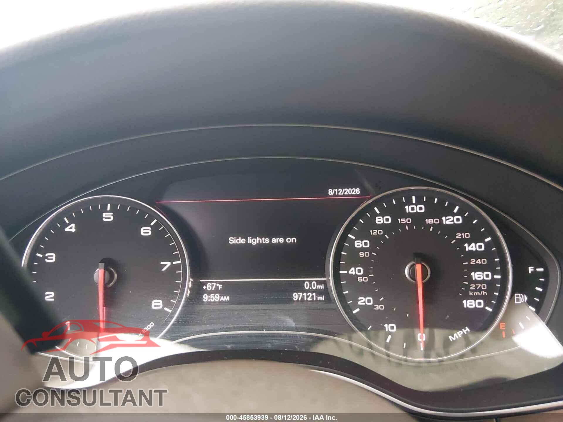 AUDI A7 2012 - WAU2GAFC5CN053101