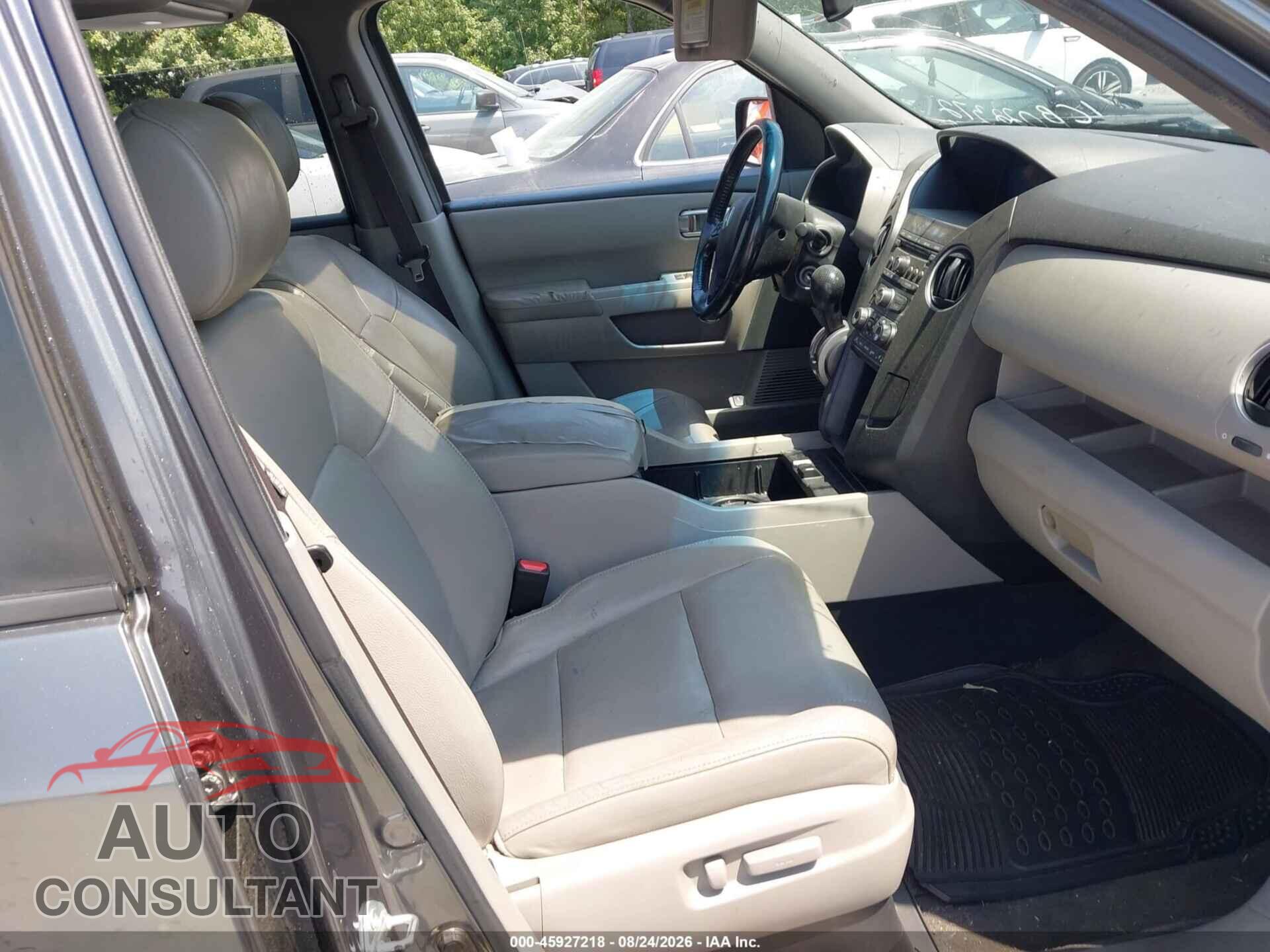 HONDA PILOT 2012 - 5FNYF3H51CB022372