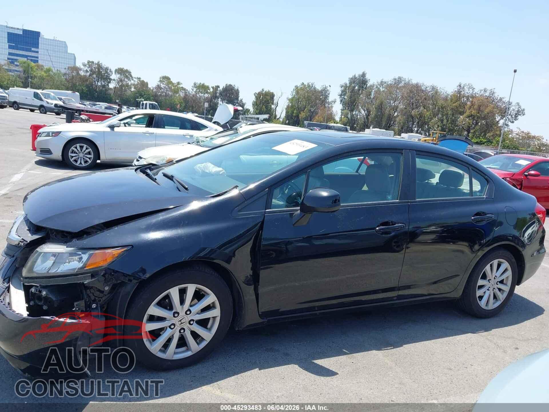 HONDA CIVIC 2012 - 2HGFB2F95CH533209