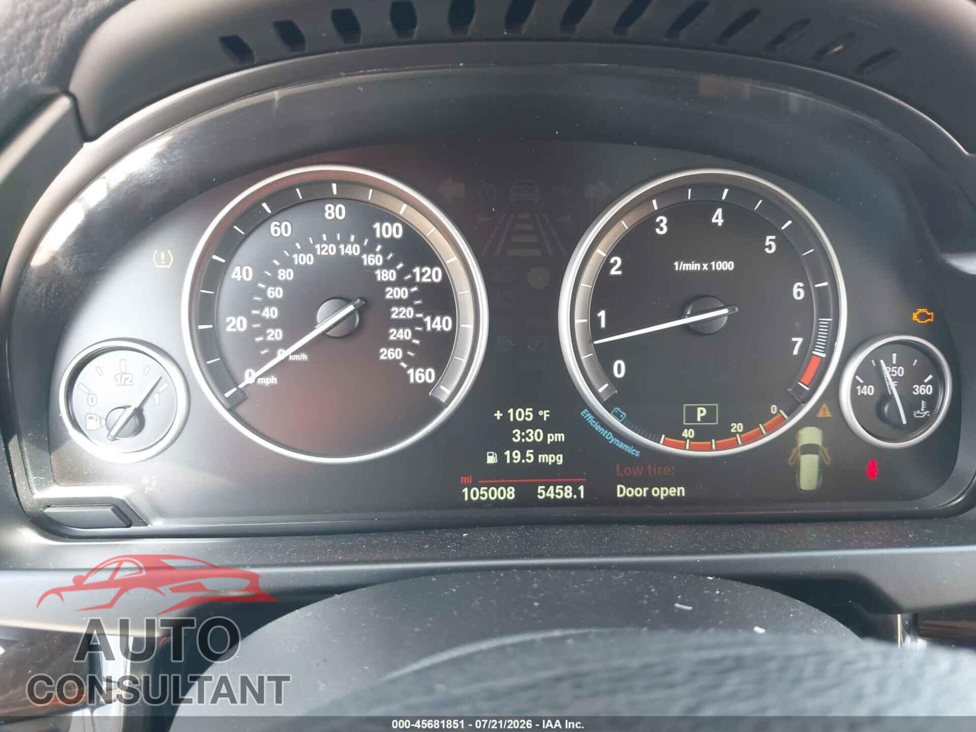 BMW X5 2014 - 5UXKR2C51E0C00699