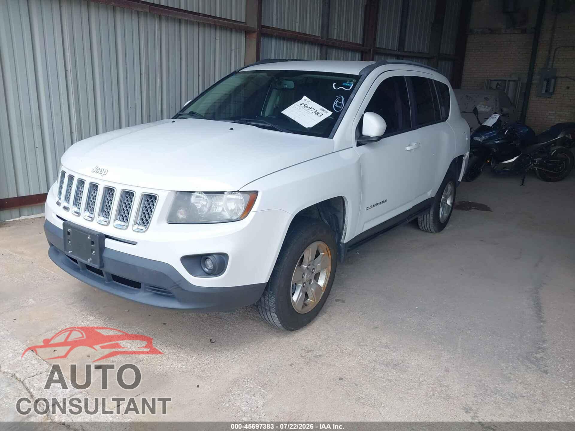 JEEP COMPASS 2016 - 1C4NJCEA2GD590792