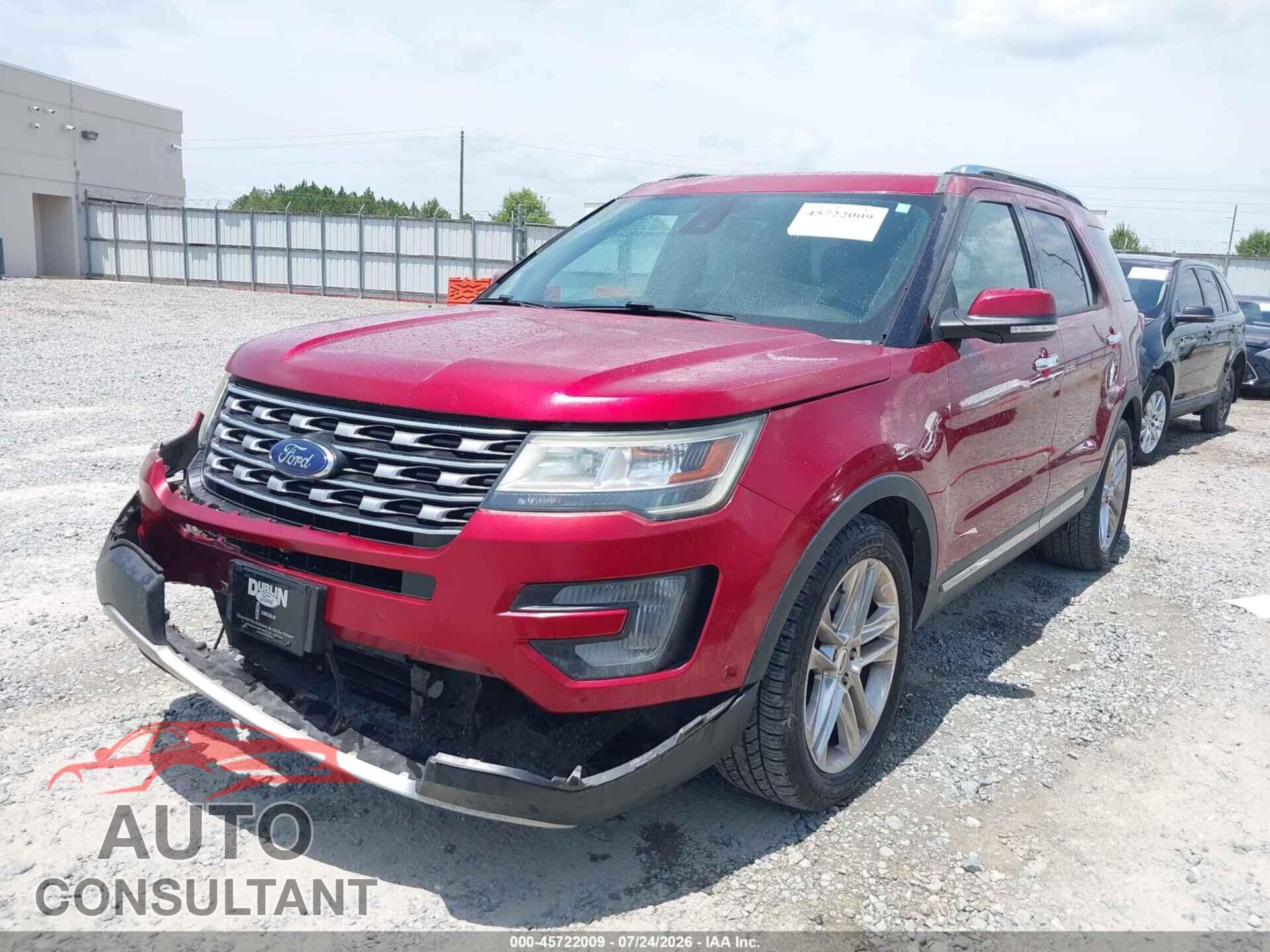 FORD EXPLORER 2017 - 1FM5K7F85HGC17726