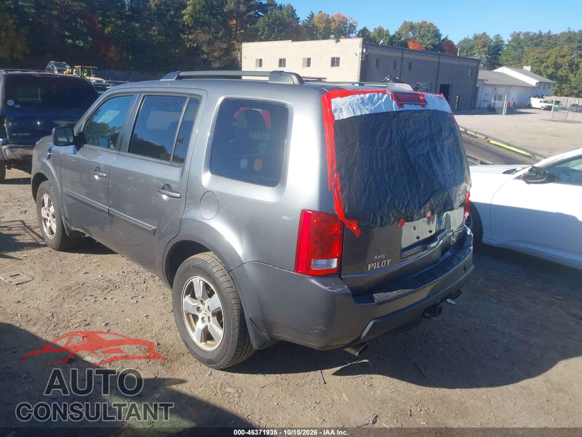 HONDA PILOT 2011 - 5FNYF4H60BB076792