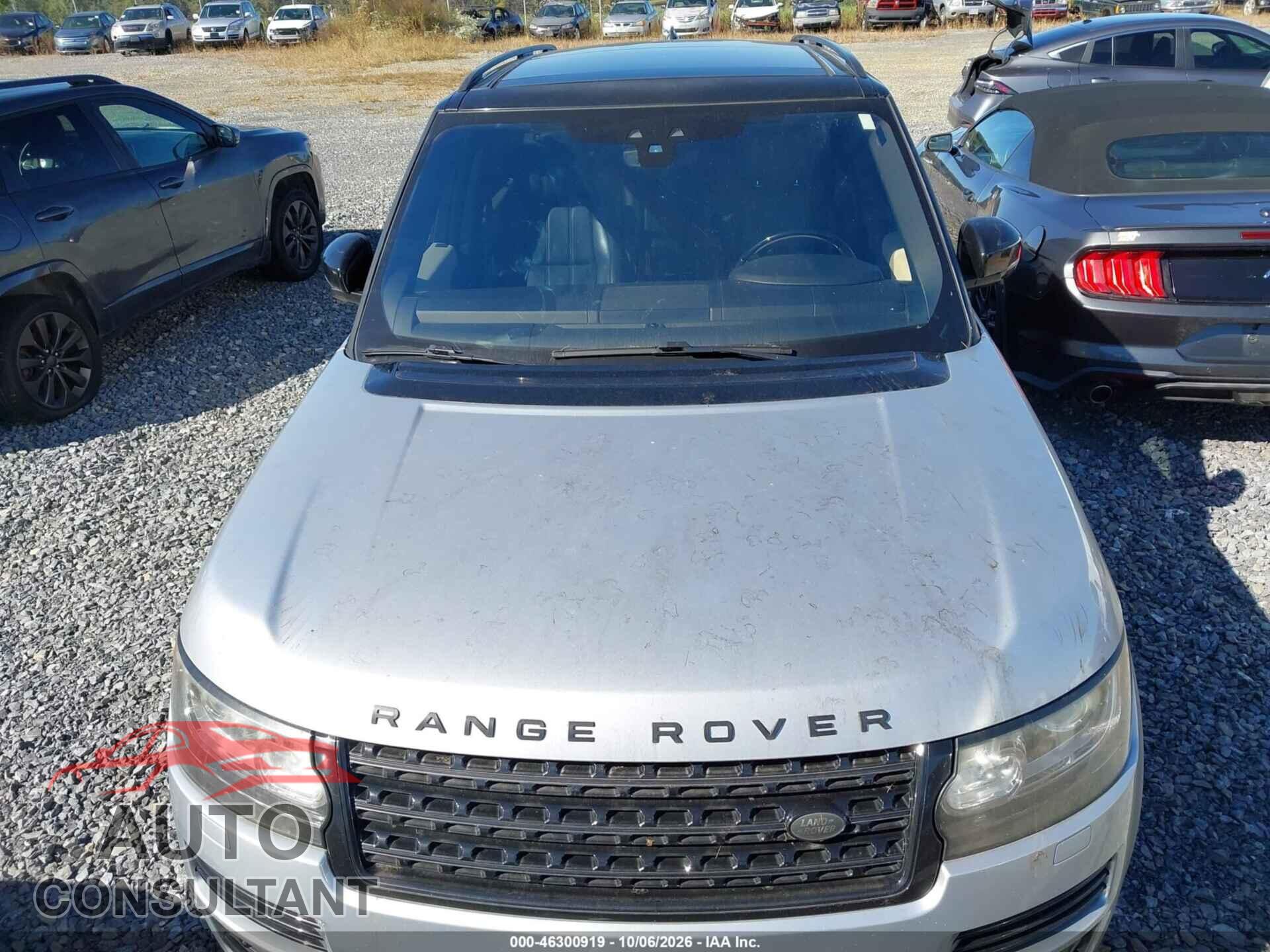 LAND ROVER RANGE ROVER 2017 - SALGS5FE9HA329772