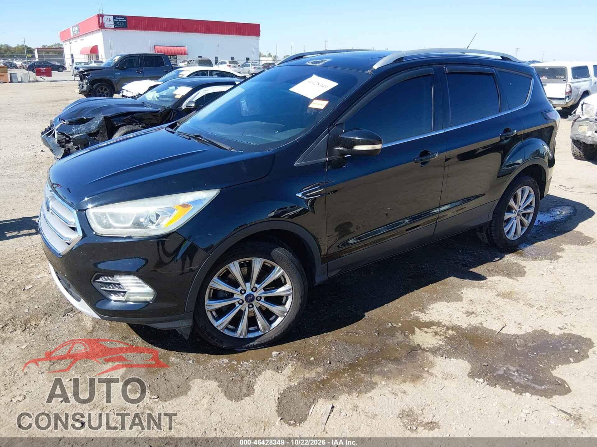 FORD ESCAPE 2017 - 1FMCU0J93HUC43591