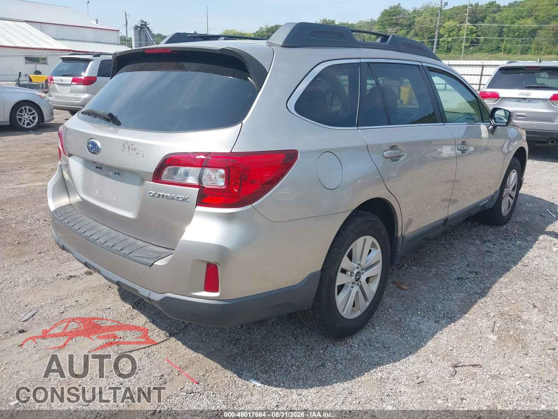 SUBARU OUTBACK 2015 - 4S4BSBFC7F3264903