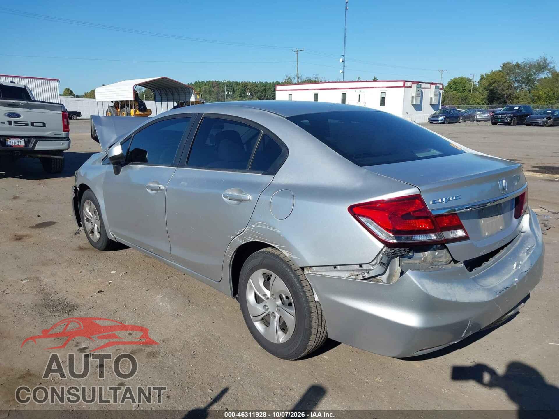 HONDA CIVIC 2013 - 19XFB2F51DE205052