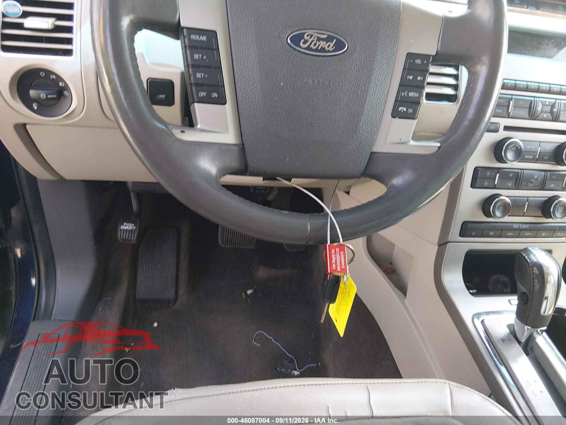 FORD FLEX 2011 - 2FMGK5CC5BBD20231