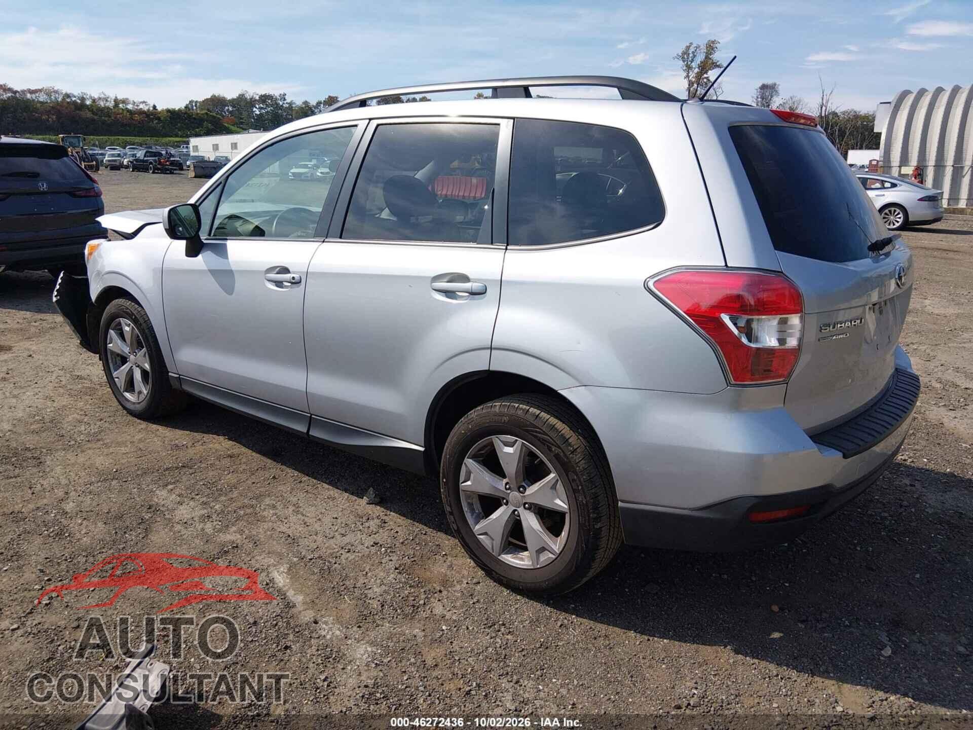SUBARU FORESTER 2015 - JF2SJADC8FH545875