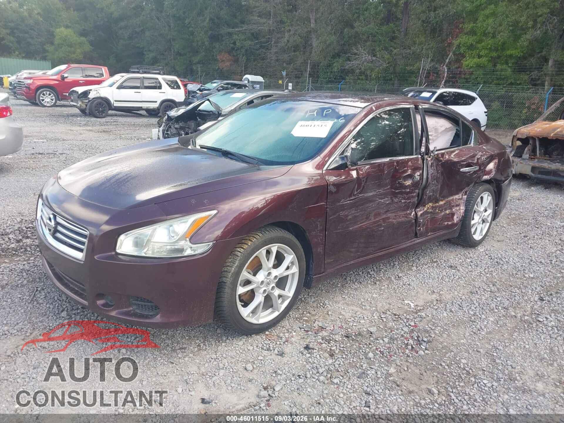 NISSAN MAXIMA 2014 - 1N4AA5AP0EC438295