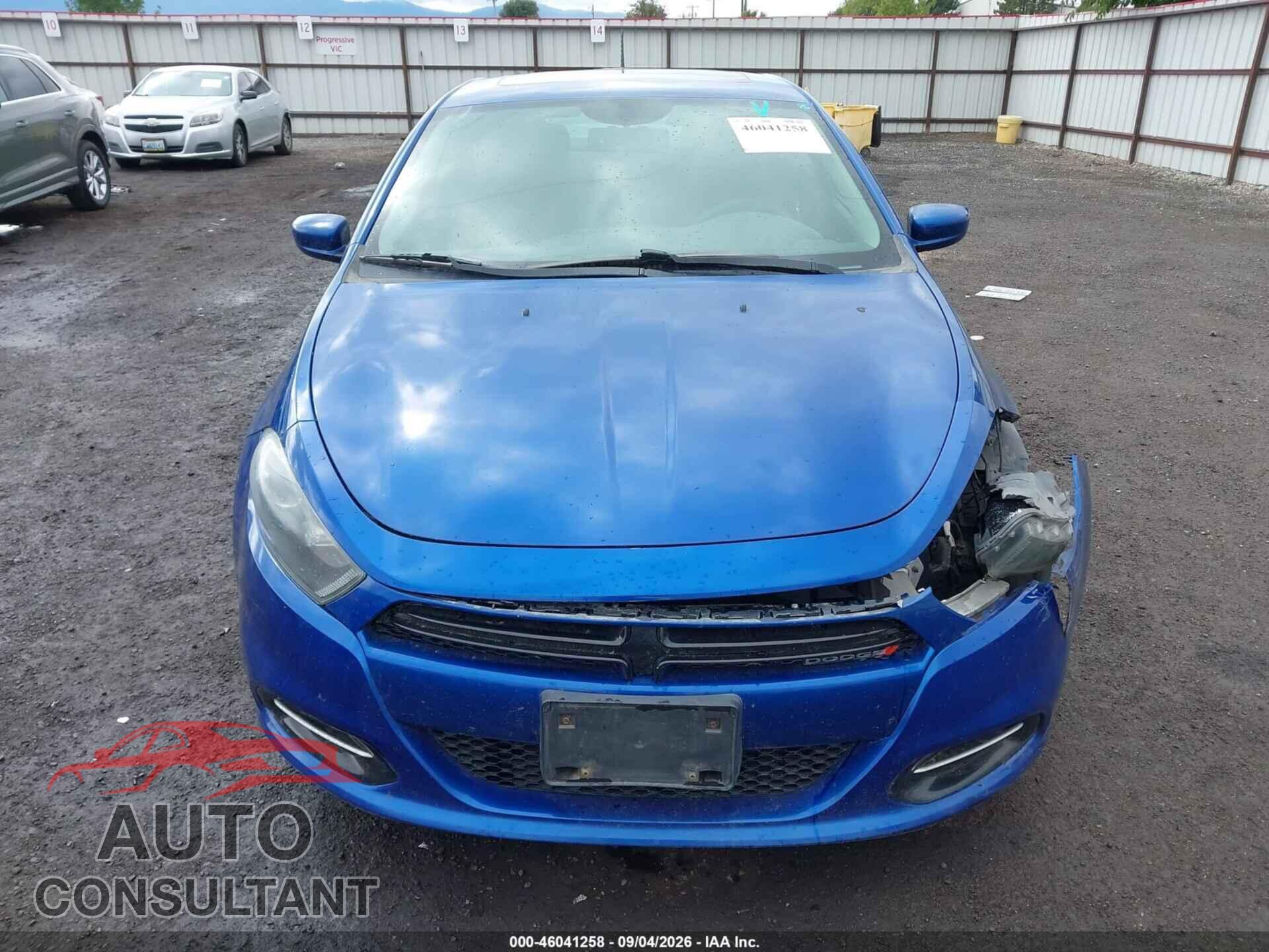 DODGE DART 2014 - 1C3CDFBBXED702575