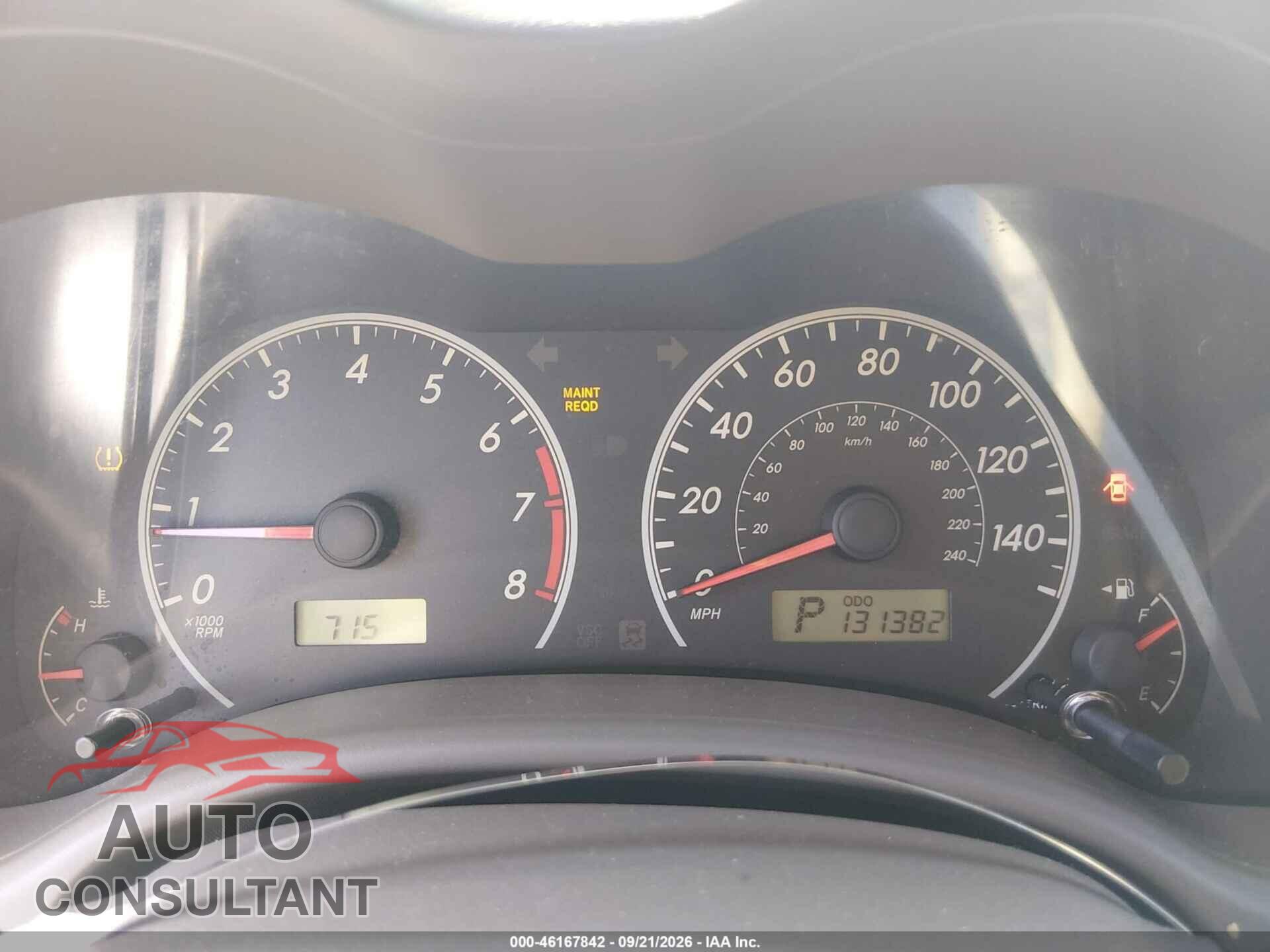 TOYOTA COROLLA 2010 - JTDBU4EEXA9099240