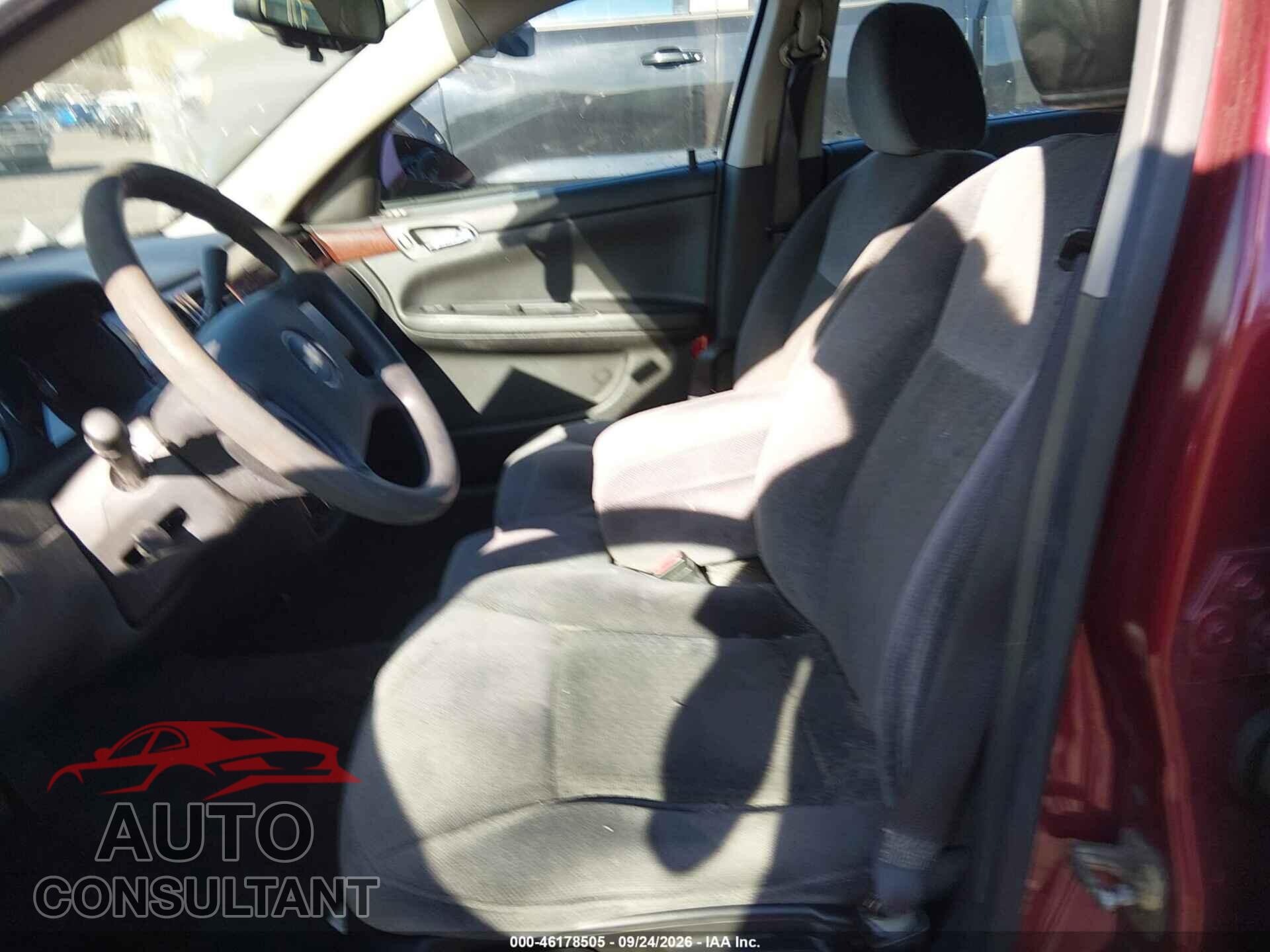CHEVROLET IMPALA 2009 - 2G1WT57N591166038