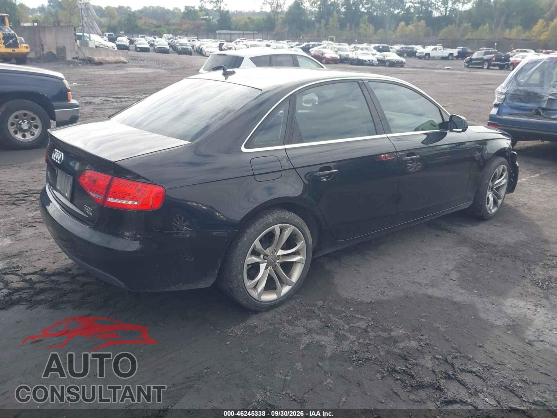 AUDI A4 2012 - WAUDFAFL1CN002237