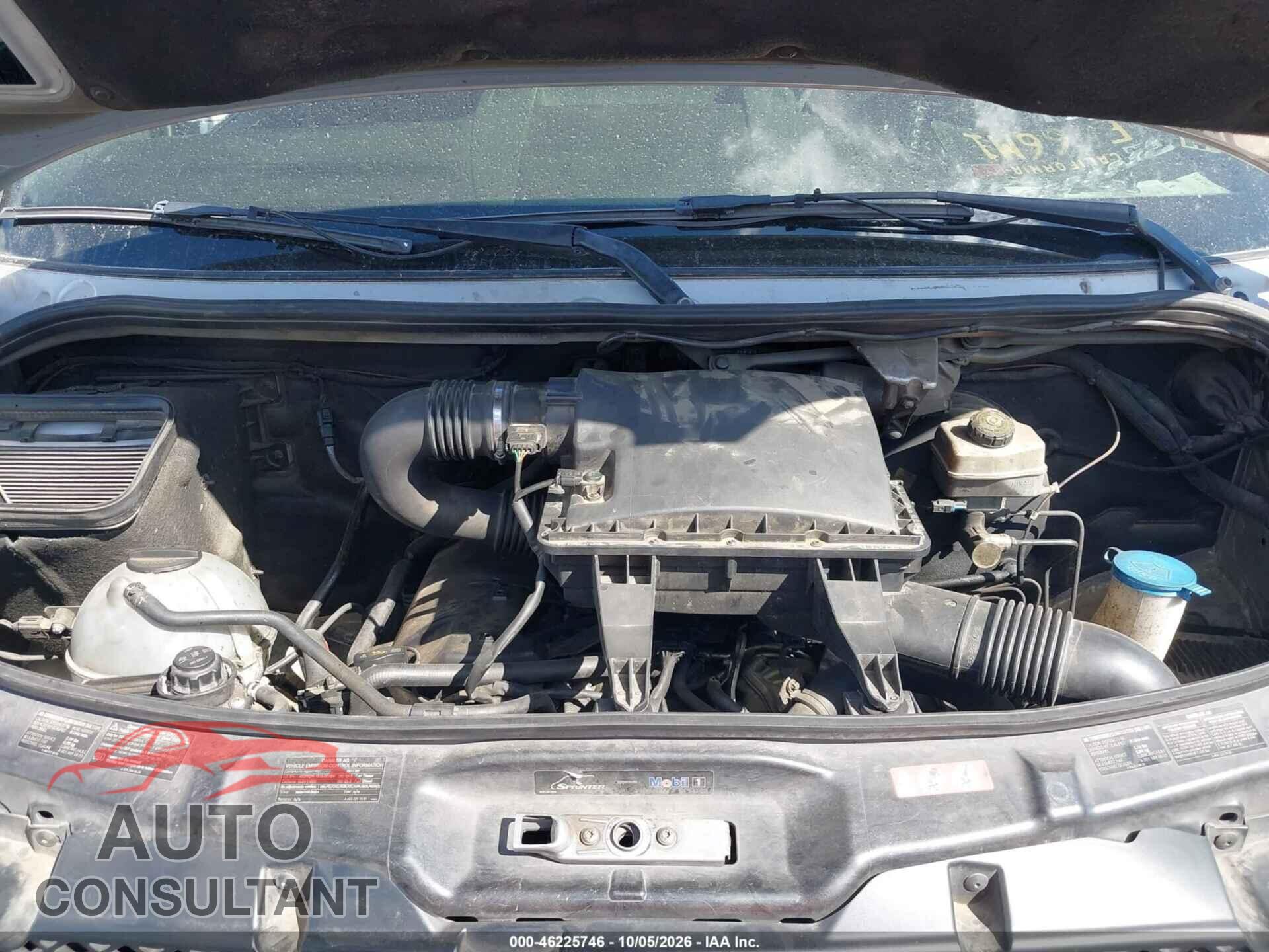 MERCEDES-BENZ SPRINTER 2500 2011 - WDZPE8CC3B5581133