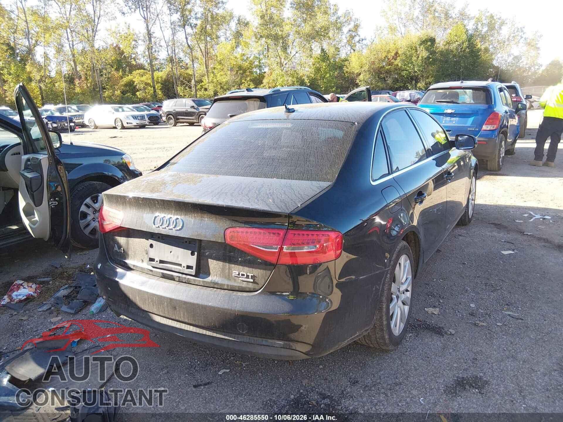 AUDI A4 2013 - WAUBFAFL2DA055951