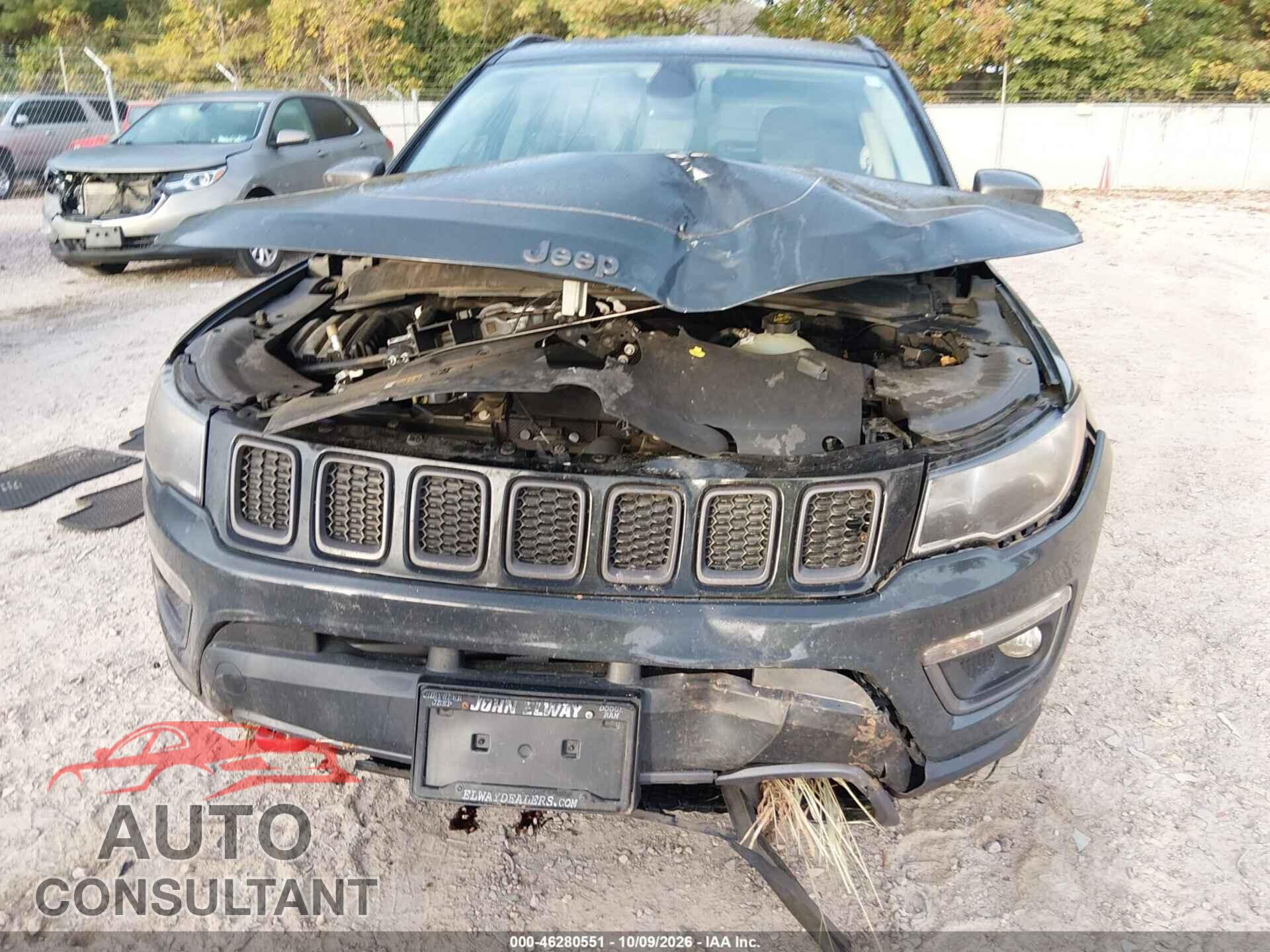 JEEP NEW COMPASS 2017 - 3C4NJDDB9HT656847