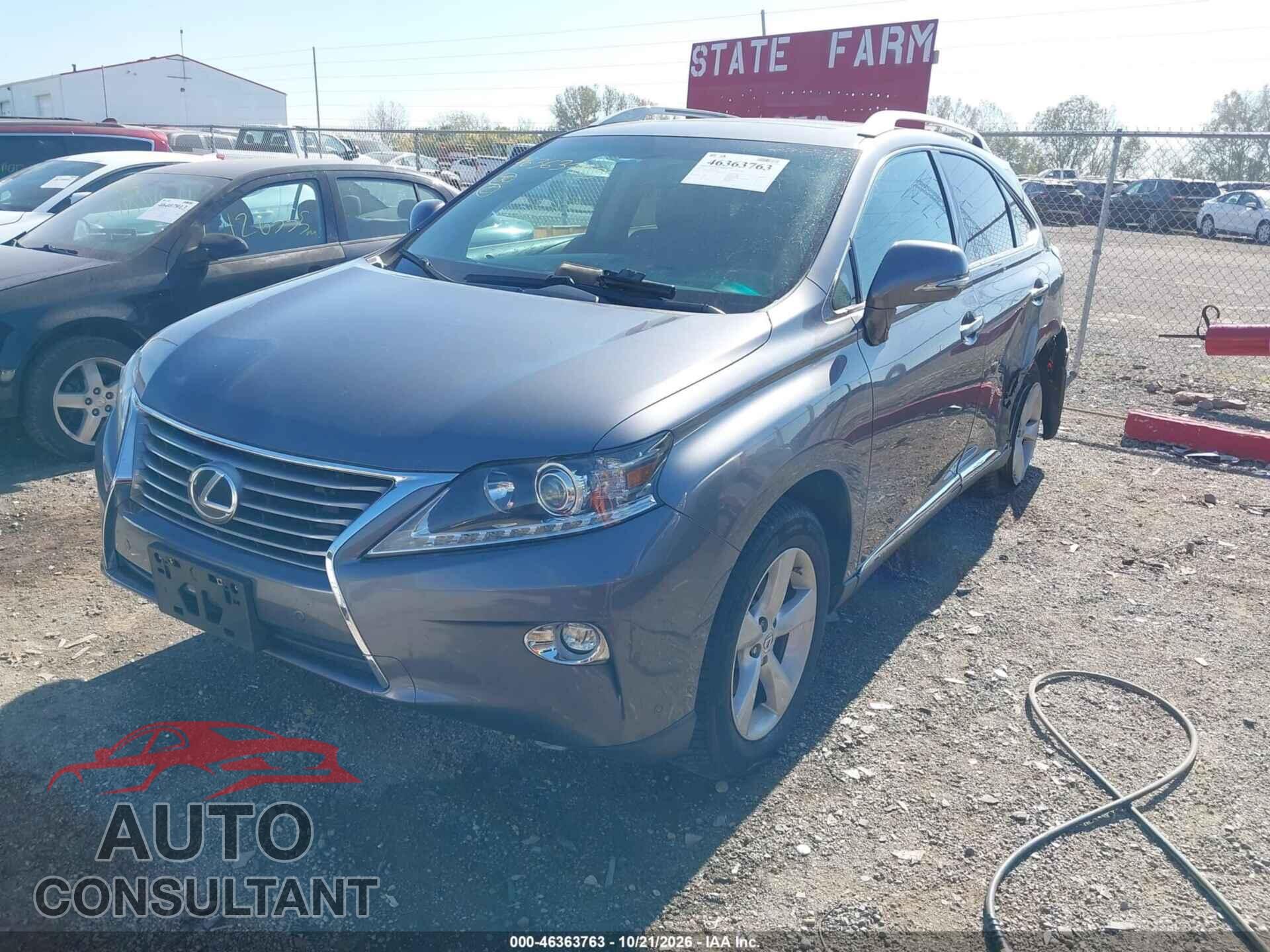LEXUS RX 350 2015 - 2T2BK1BAXFC326963