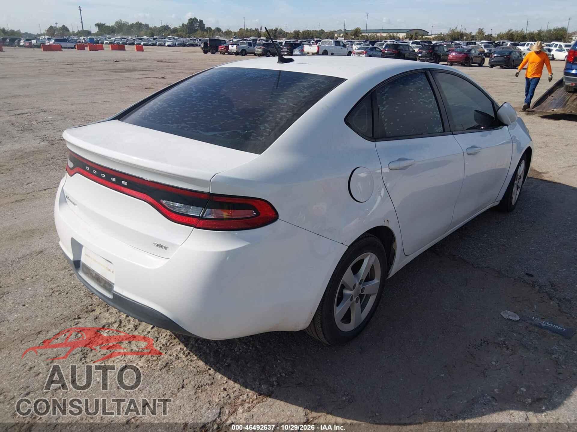 DODGE DART 2016 - 1C3CDFFA8GD820015