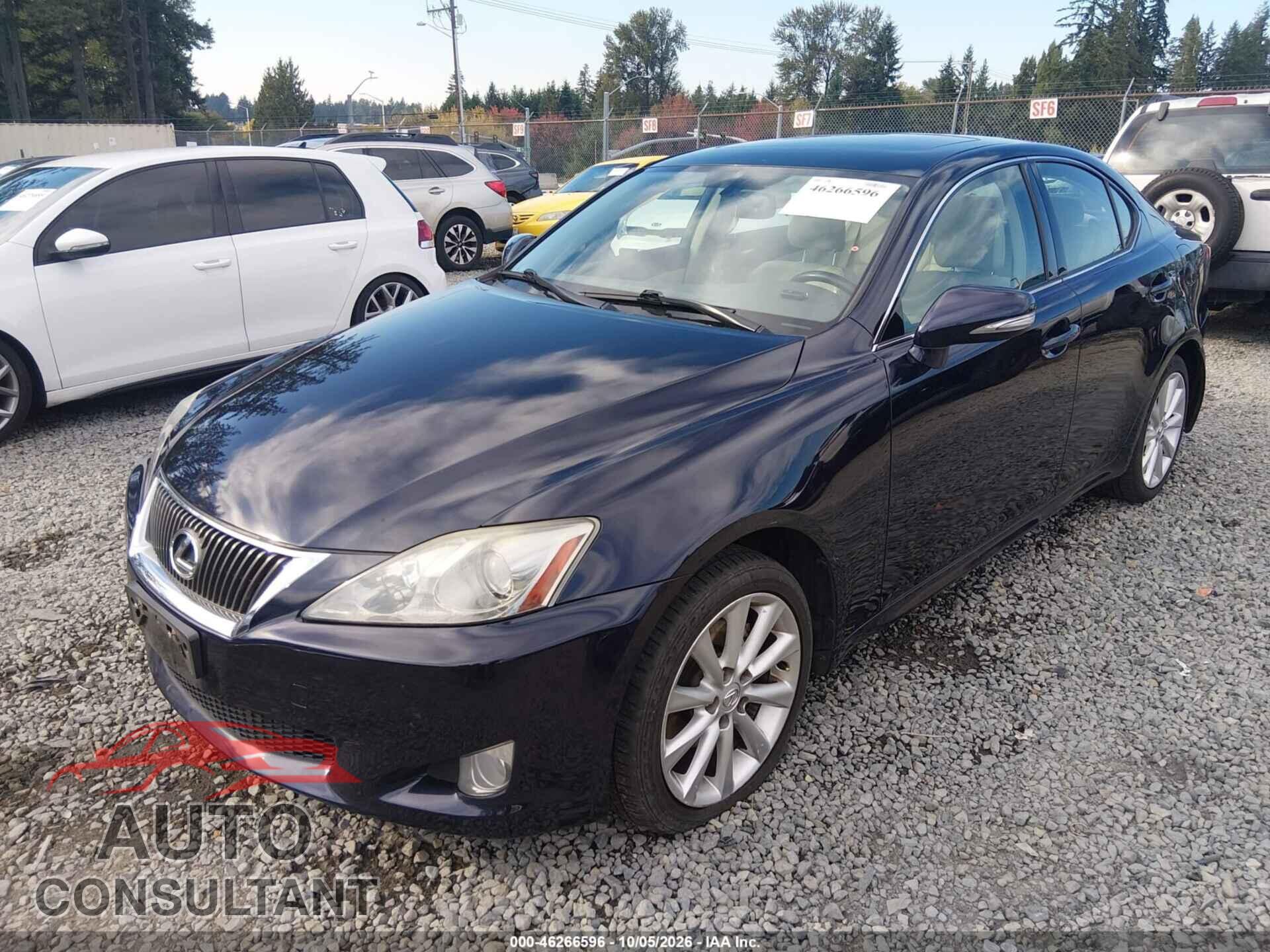 LEXUS IS 250 2010 - JTHCF5C2XA5044533