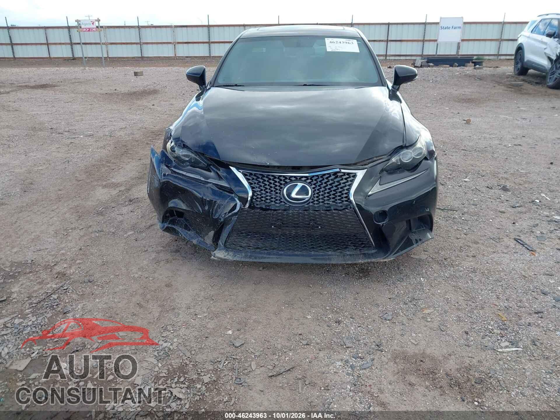 LEXUS IS 250 2014 - JTHBF1D29E5038974