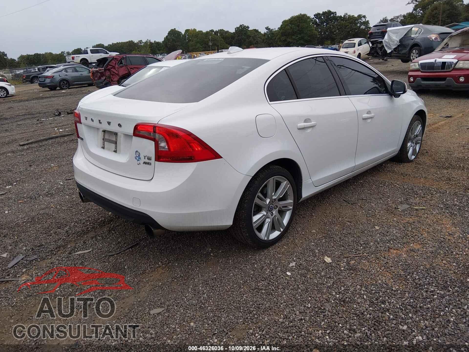 VOLVO S60 2012 - YV1902FH9C2135089
