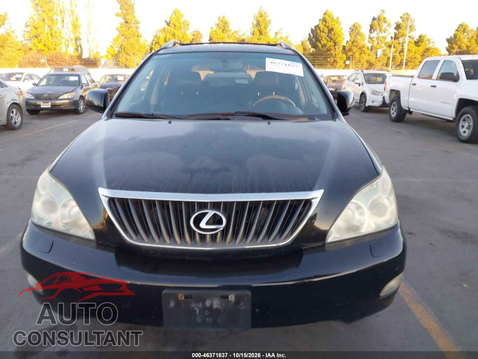 LEXUS RX 350 2009 - 2T2HK31U89C116741