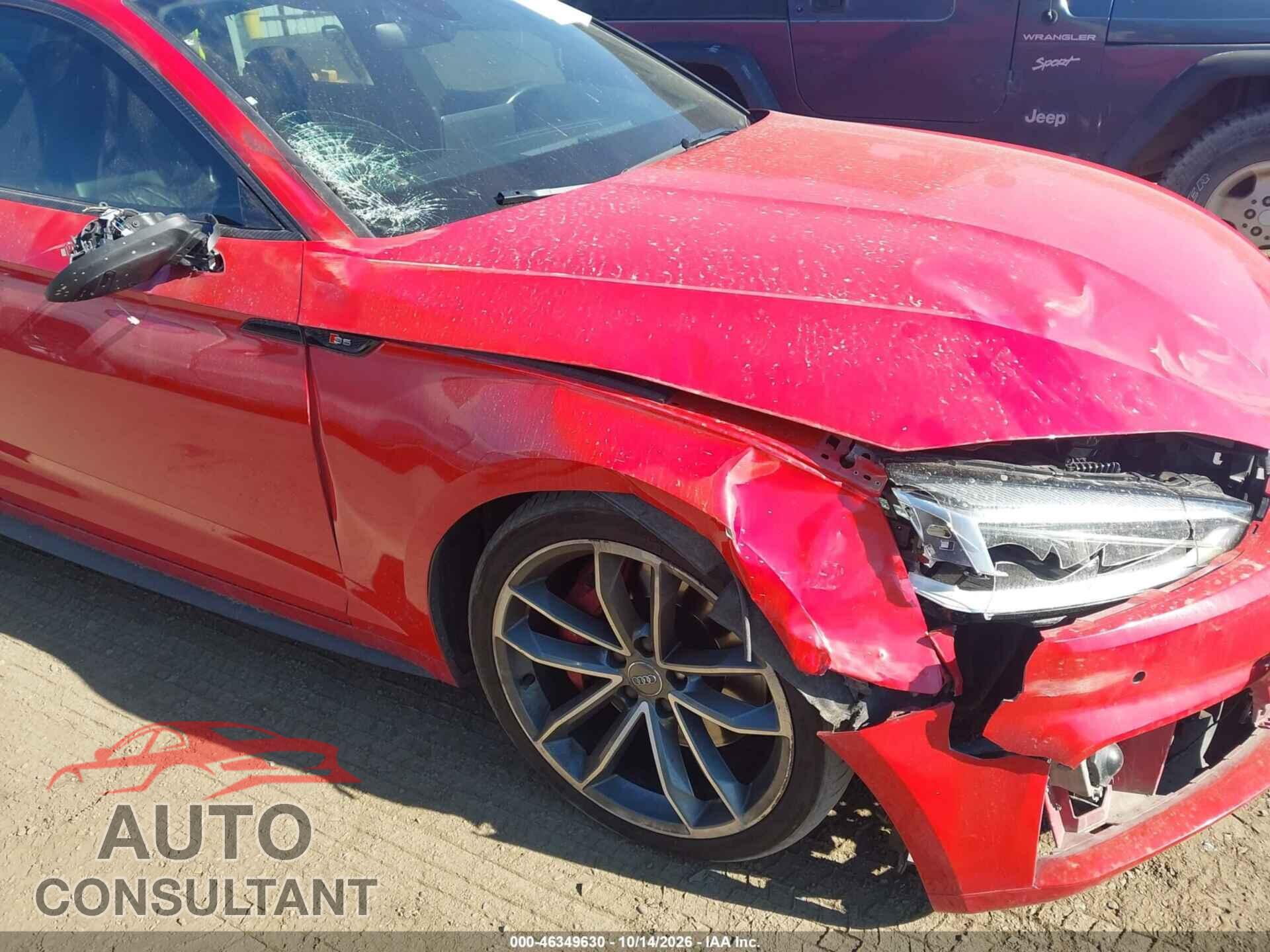AUDI S5 2018 - WAUC4CF57JA094862