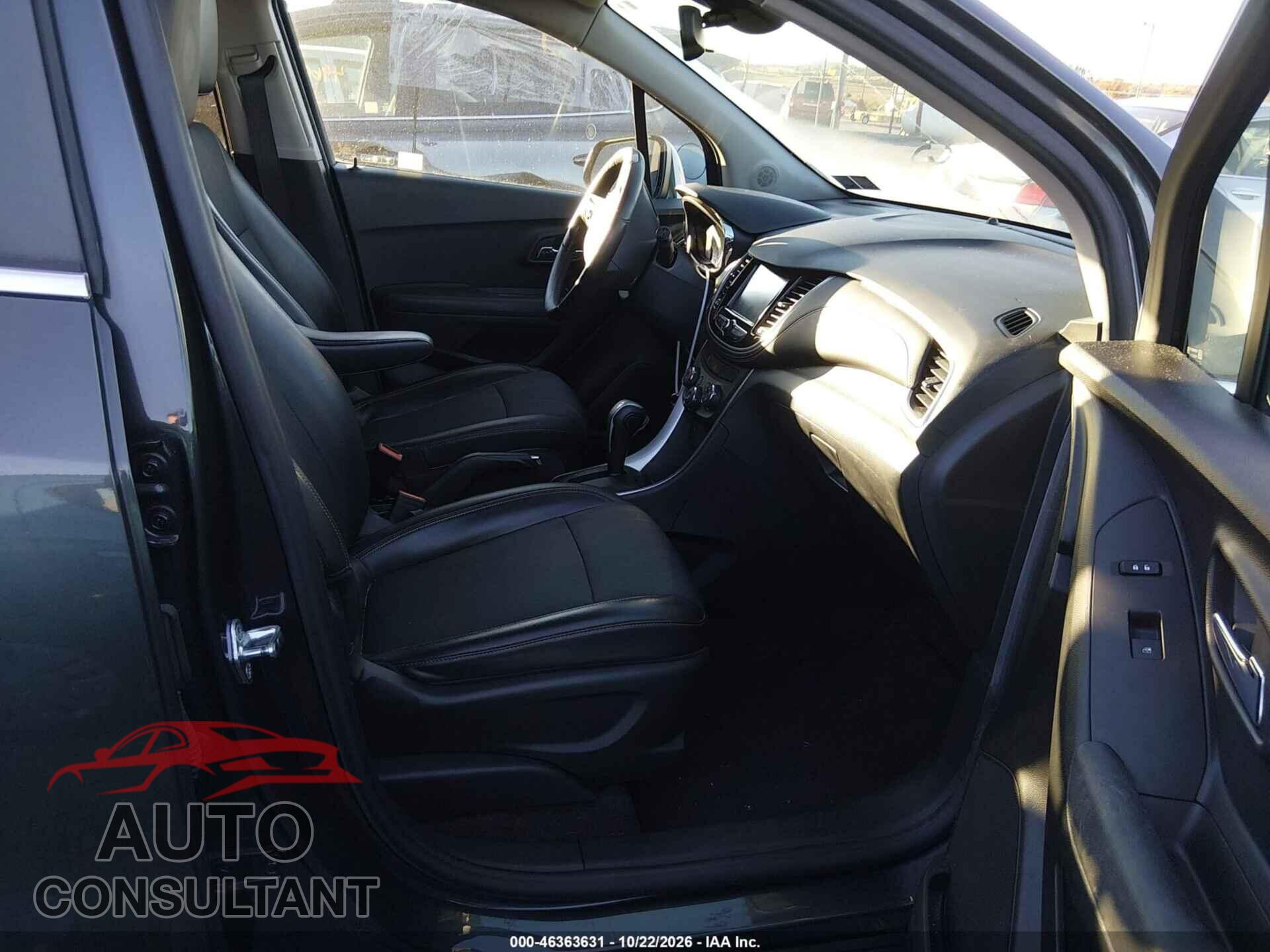 CHEVROLET TRAX 2017 - KL7CJPSB9HB120099