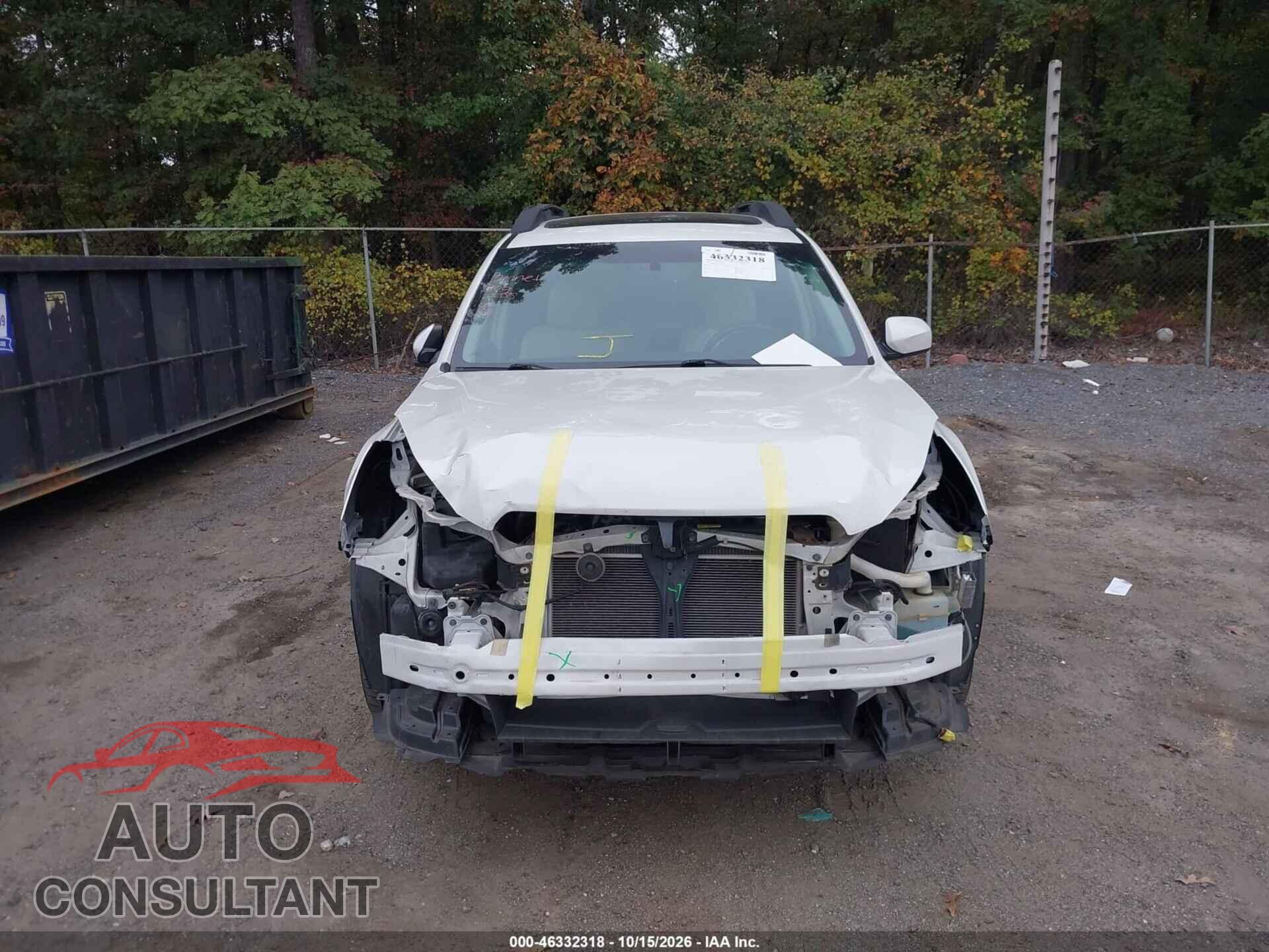 SUBARU OUTBACK 2014 - 4S4BRBLC4E3255624