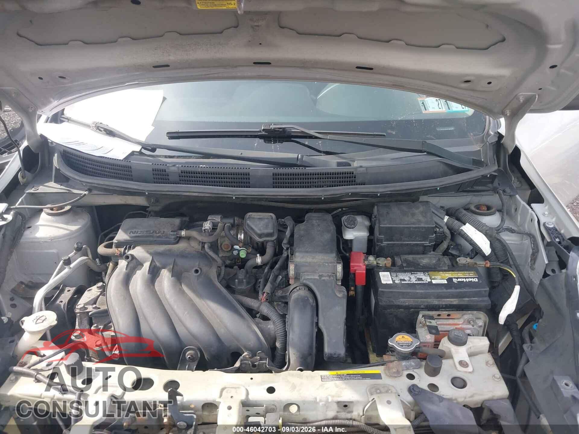 NISSAN VERSA 2012 - 3N1CN7AP1CL855853