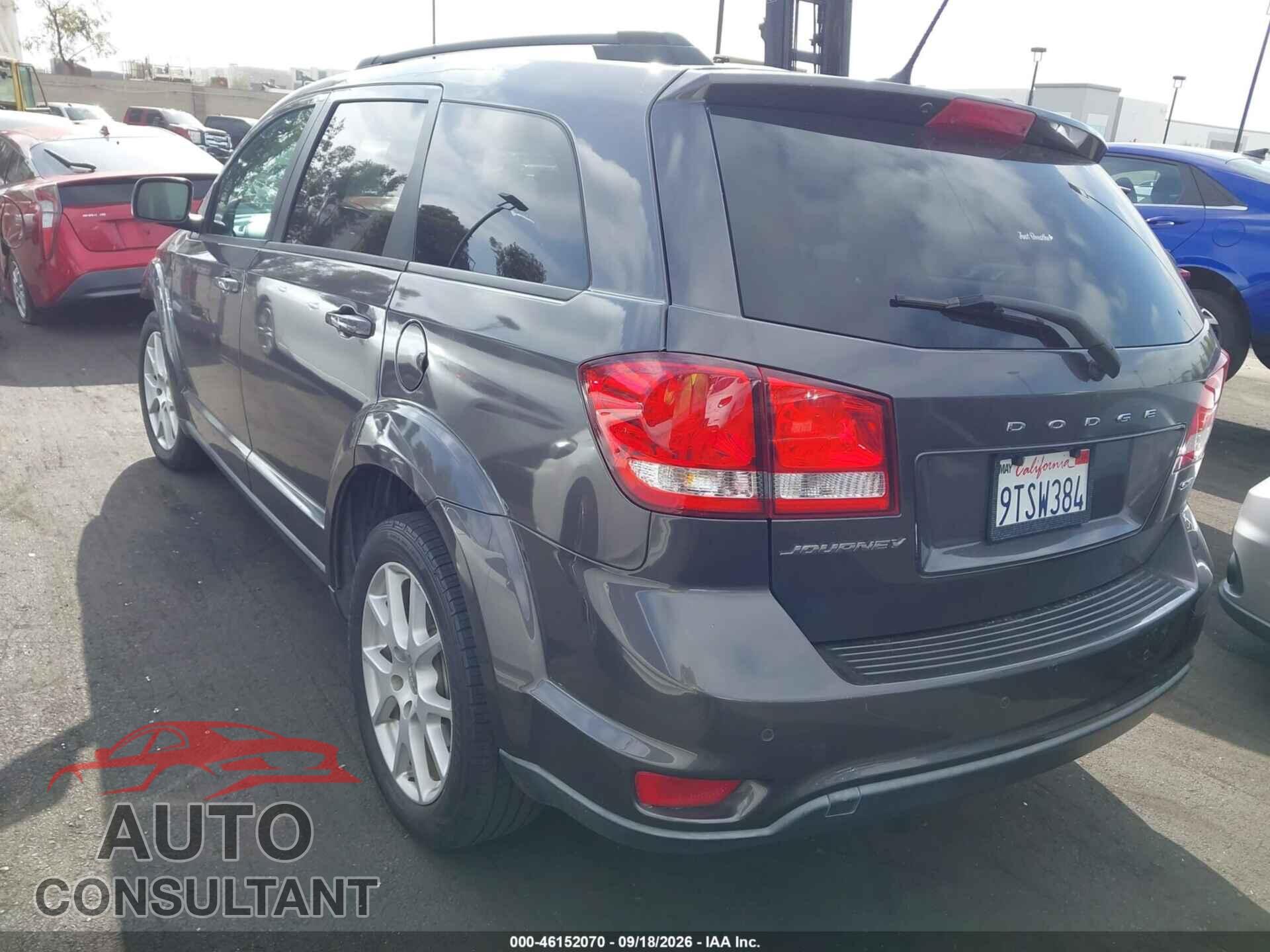 DODGE JOURNEY 2015 - 3C4PDCBB5FT553726