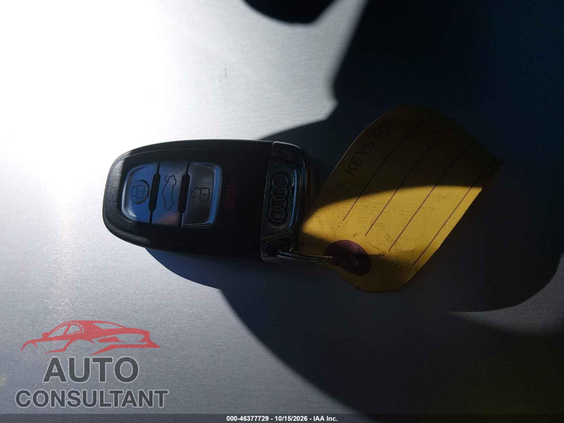 AUDI A4 2012 - WAU4FAFL3CA011724