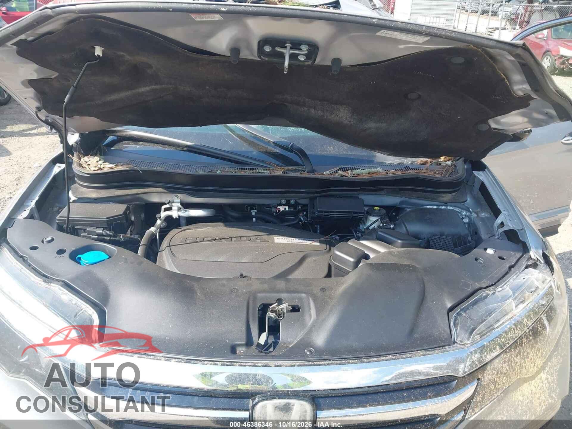 HONDA PILOT 2017 - 5FNYF5H90HB008100