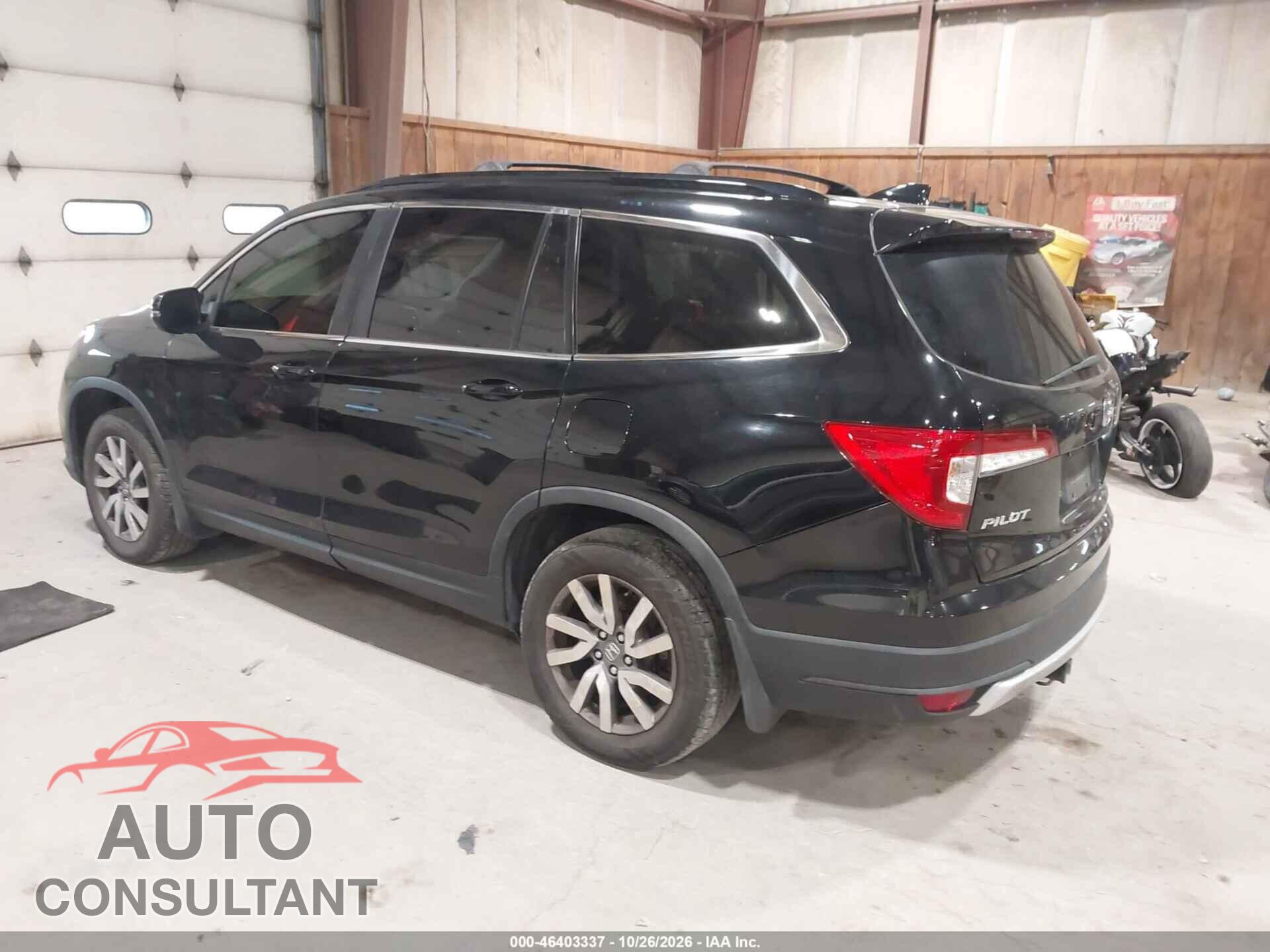 HONDA PILOT 2019 - 5FNYF6H53KB084811
