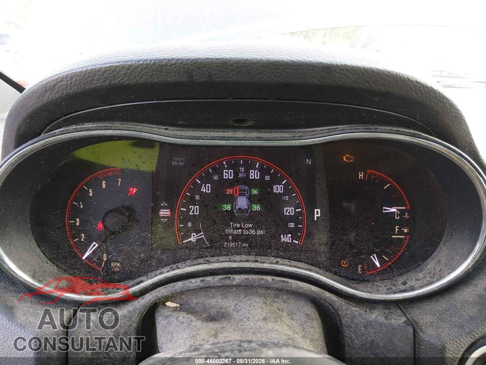 DODGE DURANGO 2014 - 1C4SDJET8EC342016
