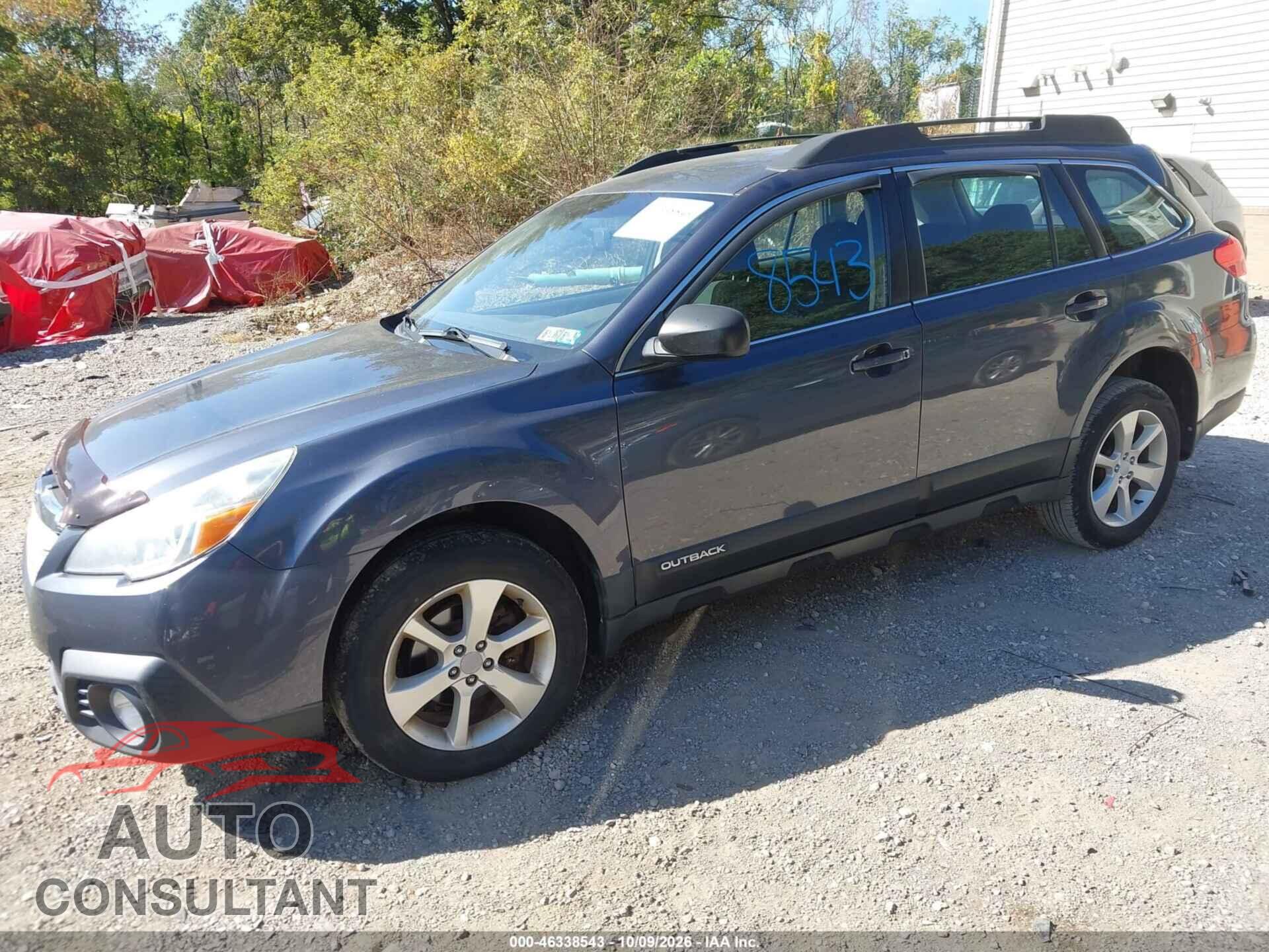 SUBARU OUTBACK 2014 - 4S4BRBAC7E3243759