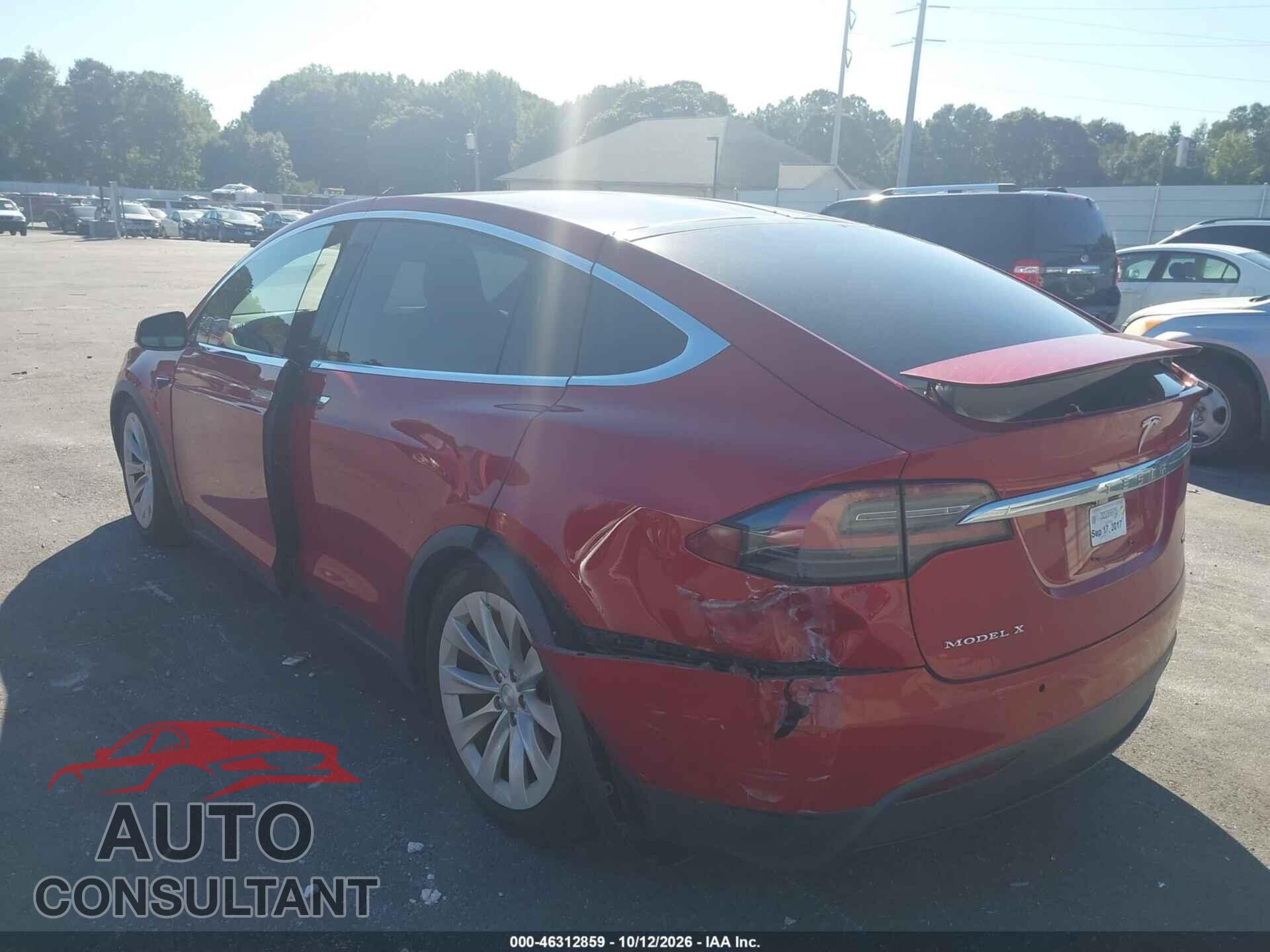 TESLA MODEL X 2017 - 5YJXCAE25HF044739