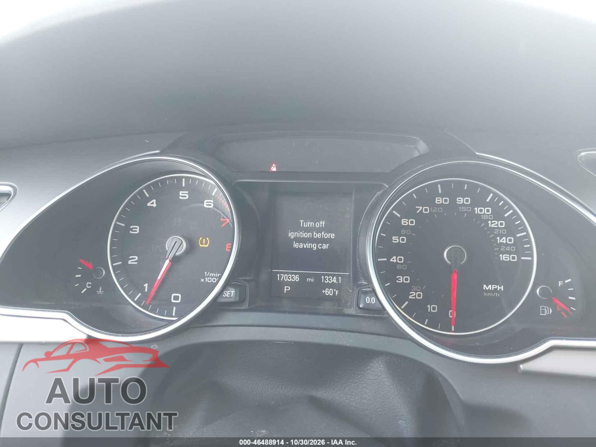 AUDI A5 2014 - WAULFAFR9EA001038