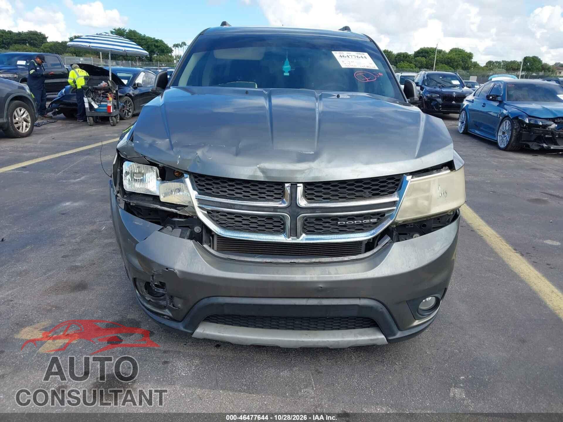 DODGE JOURNEY 2012 - 3C4PDCBG4CT180735
